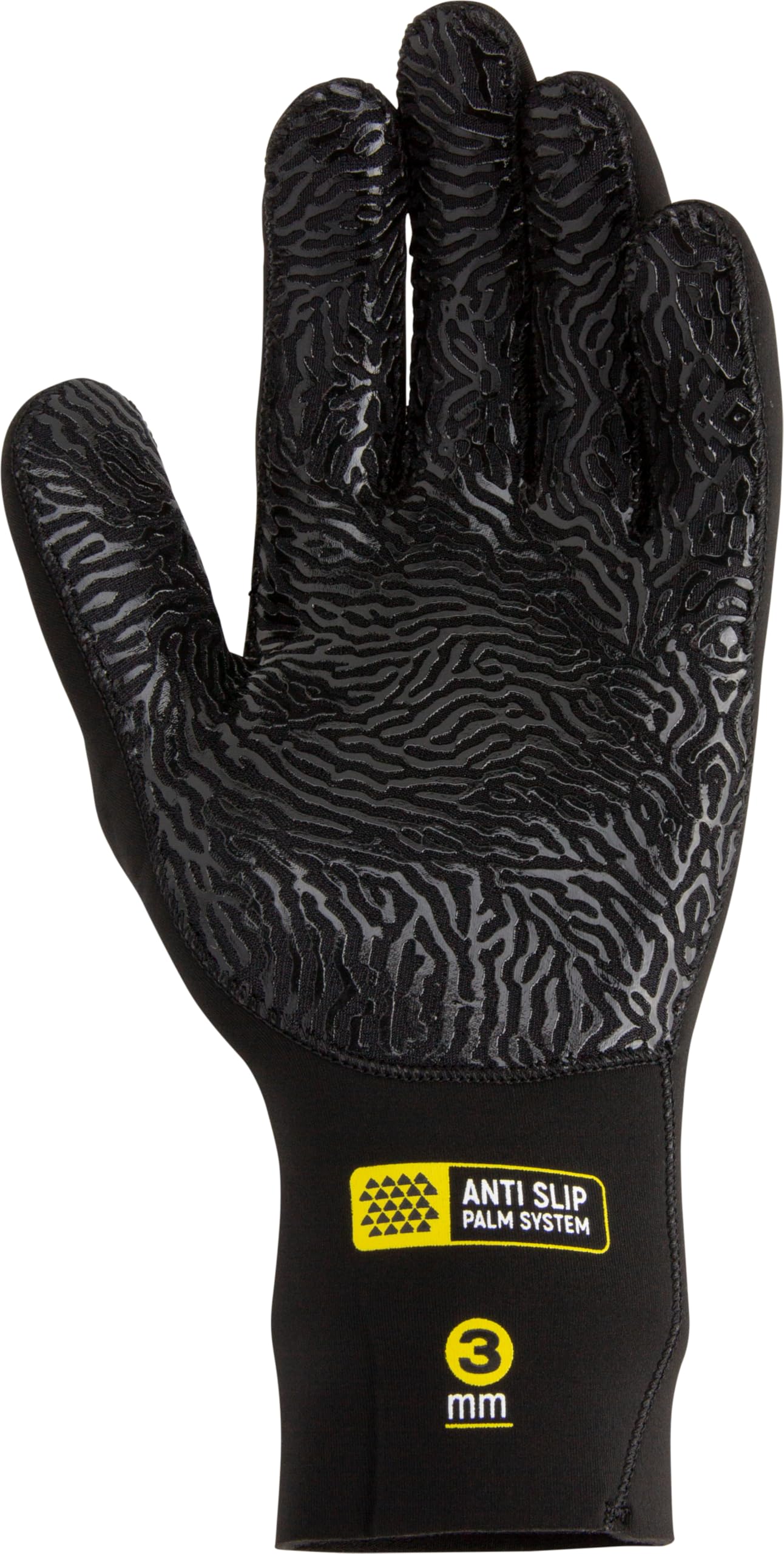 Cressi Cruz Gloves 3mm - Neoprene Diving Gloves Black 3mm Anti Slip Palm System,S/2, Adult Unisex - Image 4