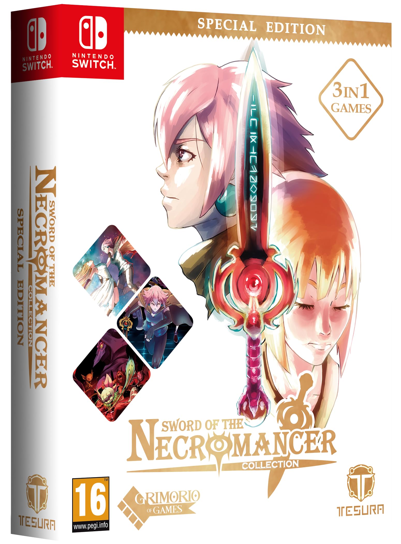【3作品】Sword of the Necromancer Collection Sword of the Necromancer Collection Special Edition (Switch