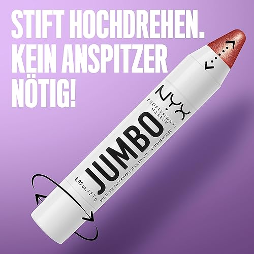 Miniatura 5 de NYX PROFESSIONAL MAKEUP, Lápiz resaltador facial multiusos Jumbo - Flan