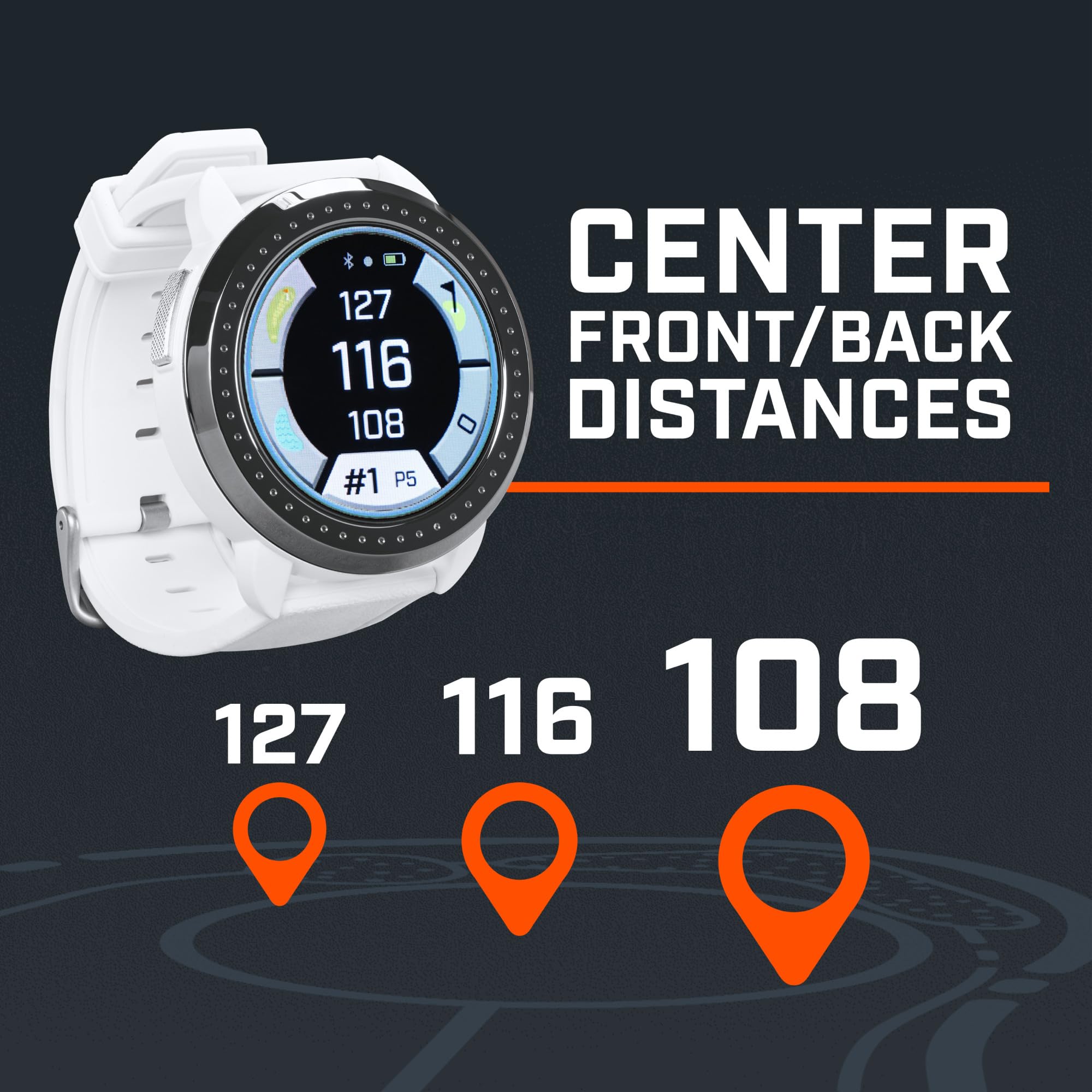 Bushnell ION ELITE ホワイト　時計型測定機 評価レビュー】ブッシュネル イオンエリート時計型ゴルフナビ｜精度は