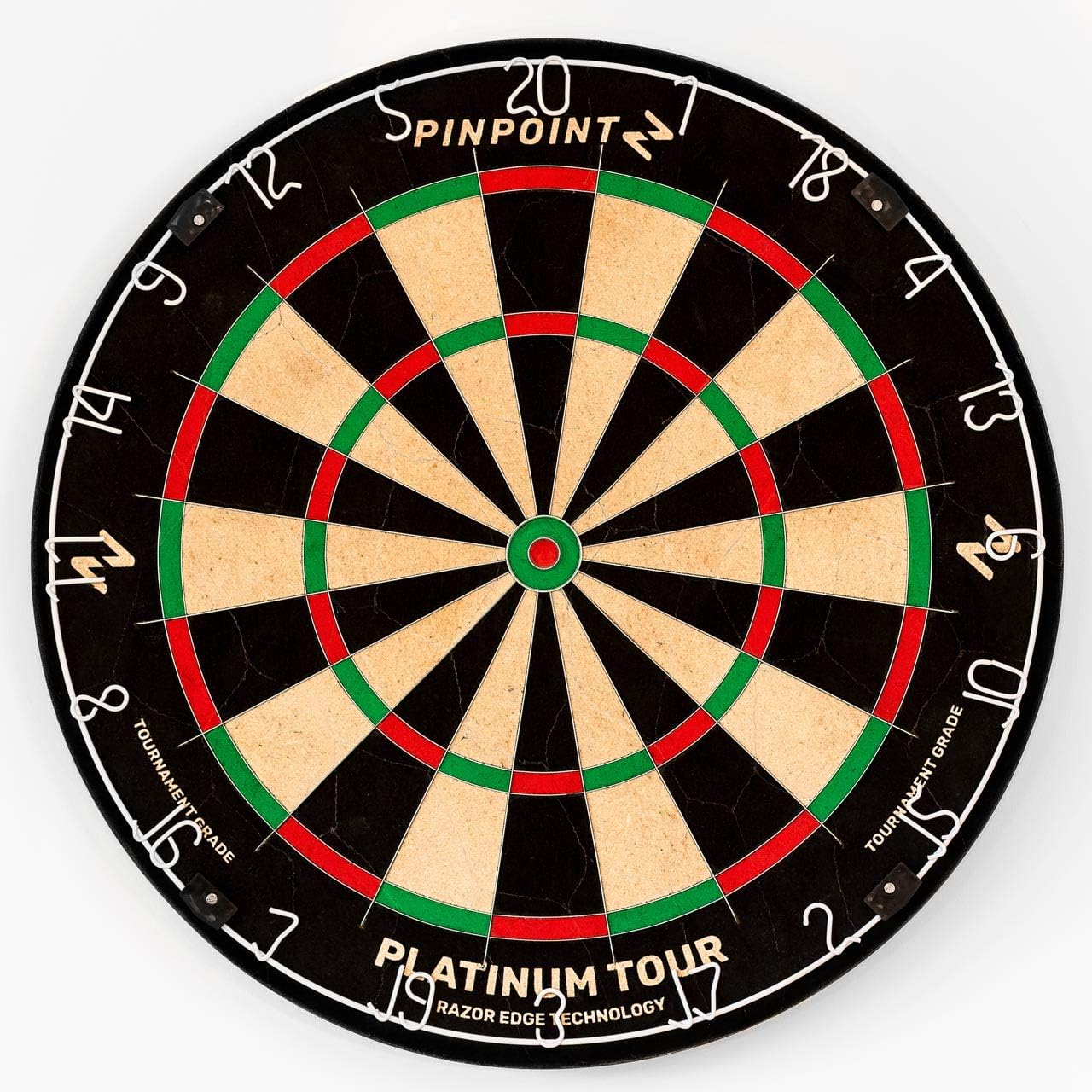 PINPOINT World Series Professional Bristle Dartboard | Optional Dartboard Stand & Dartboard Surround