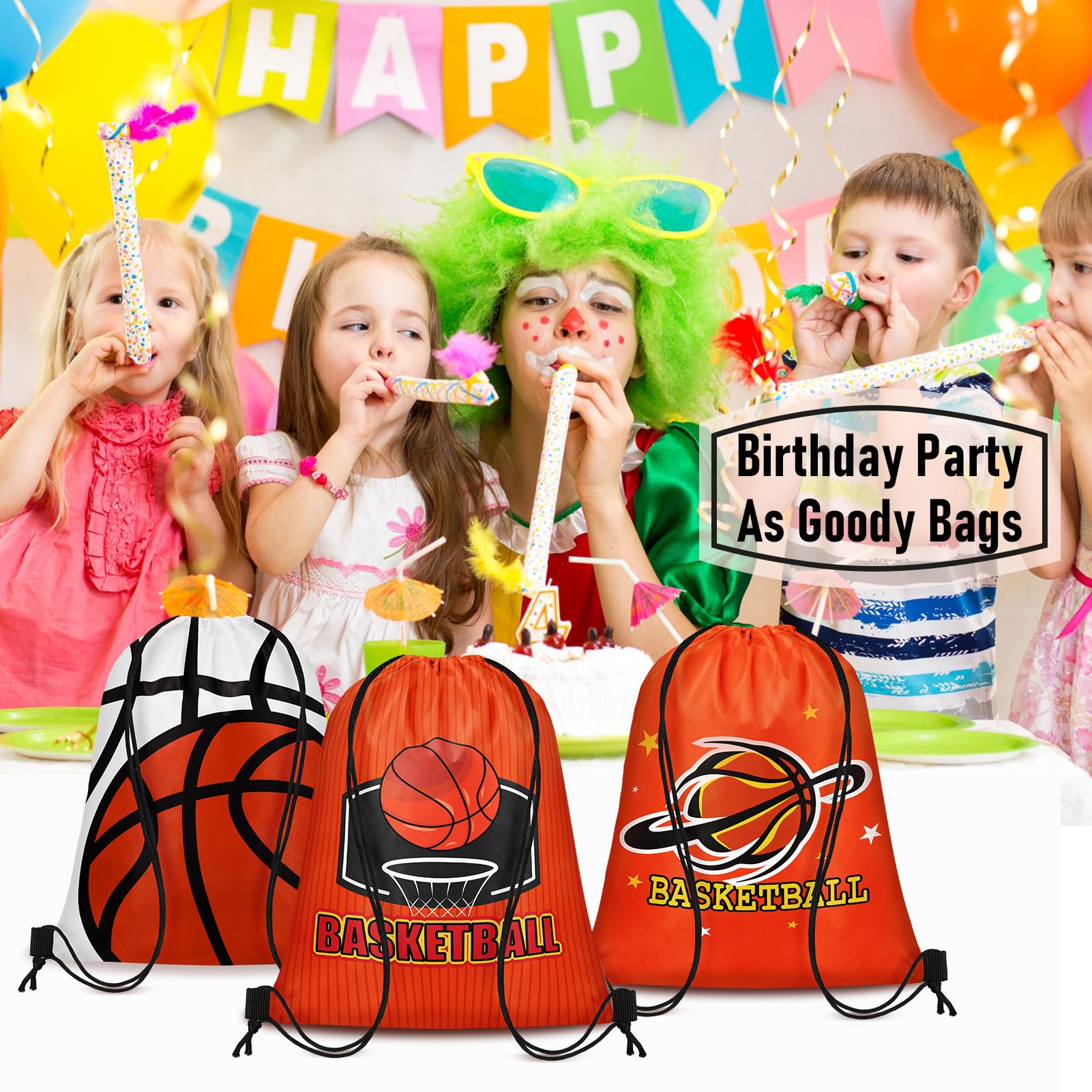Bolsas pequeñas con cordón para baloncesto, fútbol, béisbol, bolsas de regalo deportivas