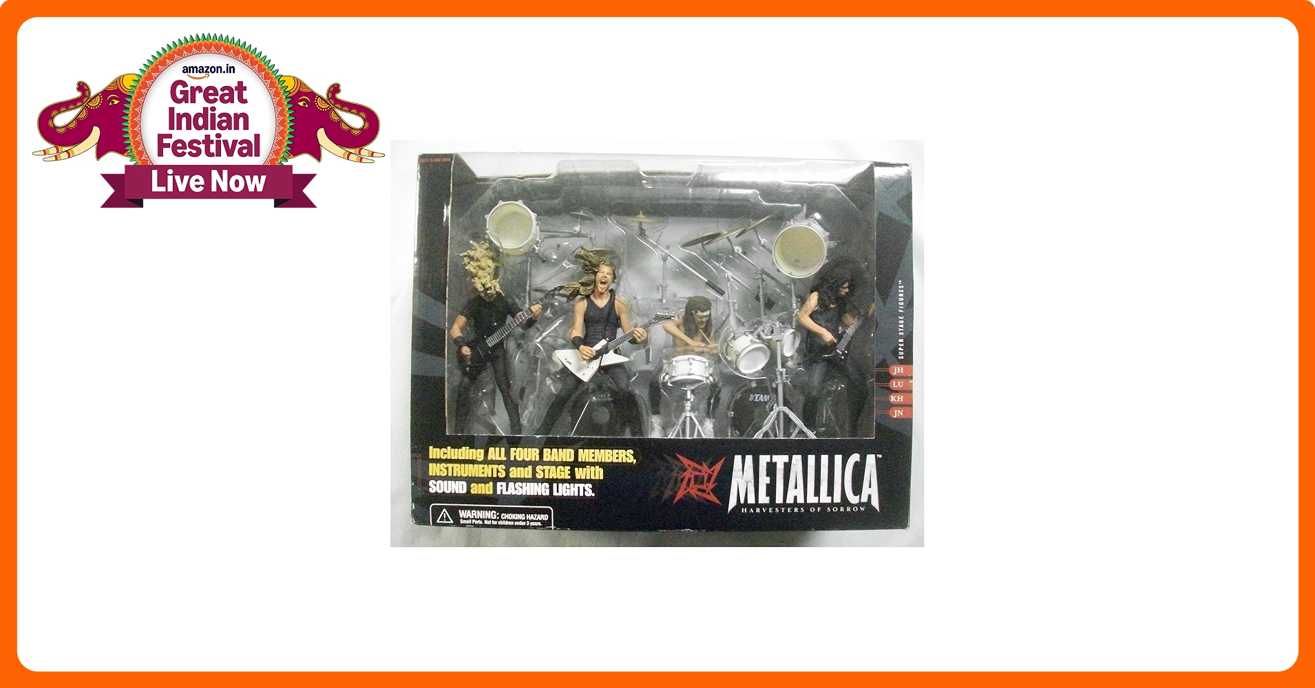 Buy Metallica Harvesters of Sorrow Super Stage Figures