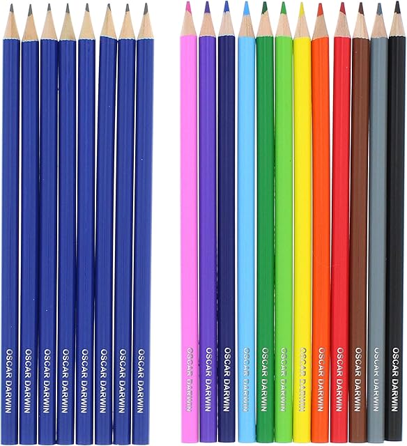Personalised Pencils and Coloured Crayons x 20