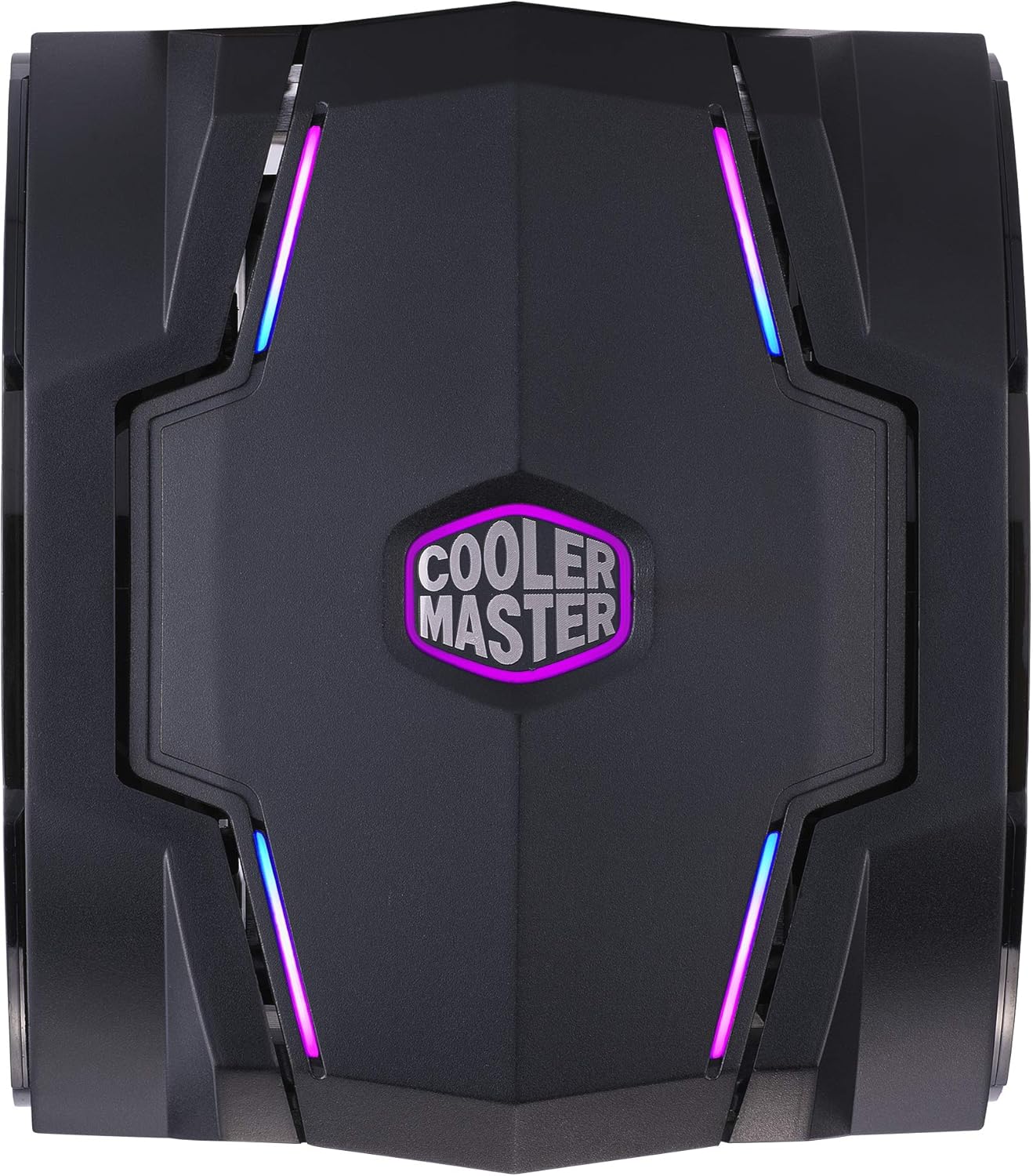 Cooler Master MasterAir MA610P ARGB CPU Air Cooling System, 2 x 120 ARGB SickleFlow Fans in Push-Pull Configuration, 6 Heat Pipes, Enlarged Contact Plate, Universal Compatibility, Mini ARGB Controller