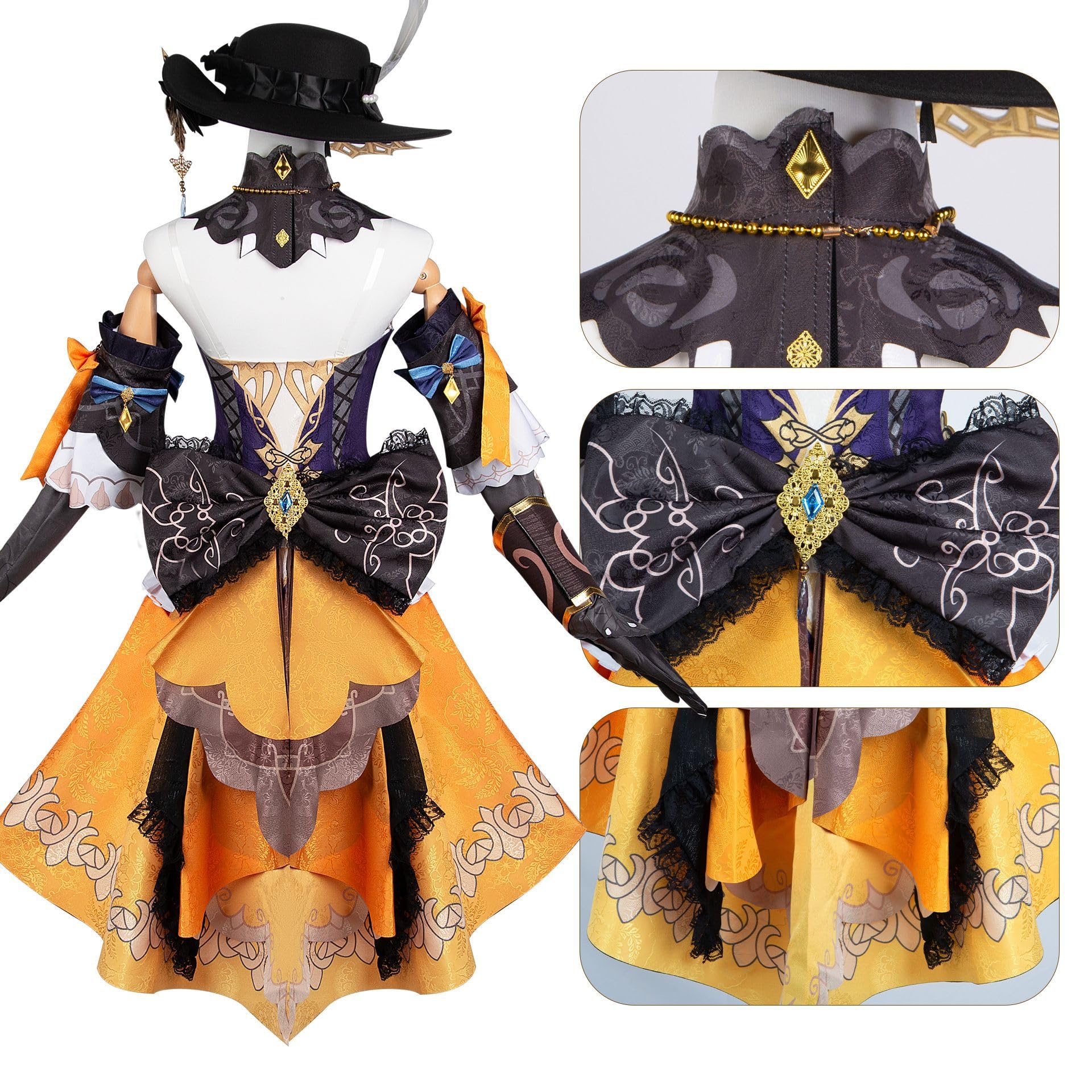 原神 ナヴィア コスプレ 衣装 Amazon.co.jp: [TONGCHENG] 原神 ナヴィア コスプレ衣装（道具