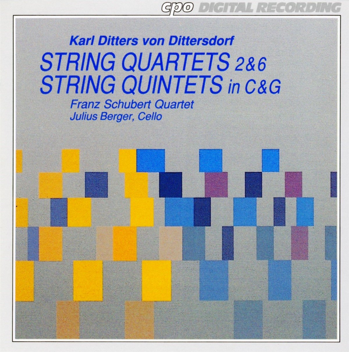 DITTERSDORF: String Quartets Nos. 2 and 6 / String Quintets Nos. 3 and 6