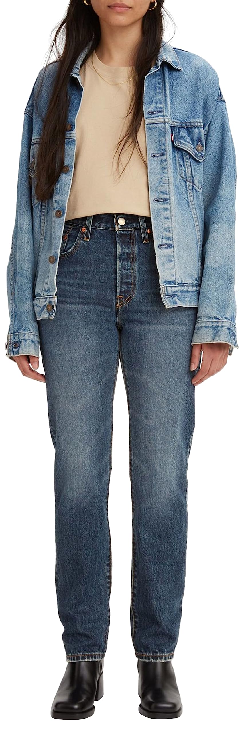 Levi's Damen 501 Jeans For Women Jeans, Gold Digging, 31W / 30L