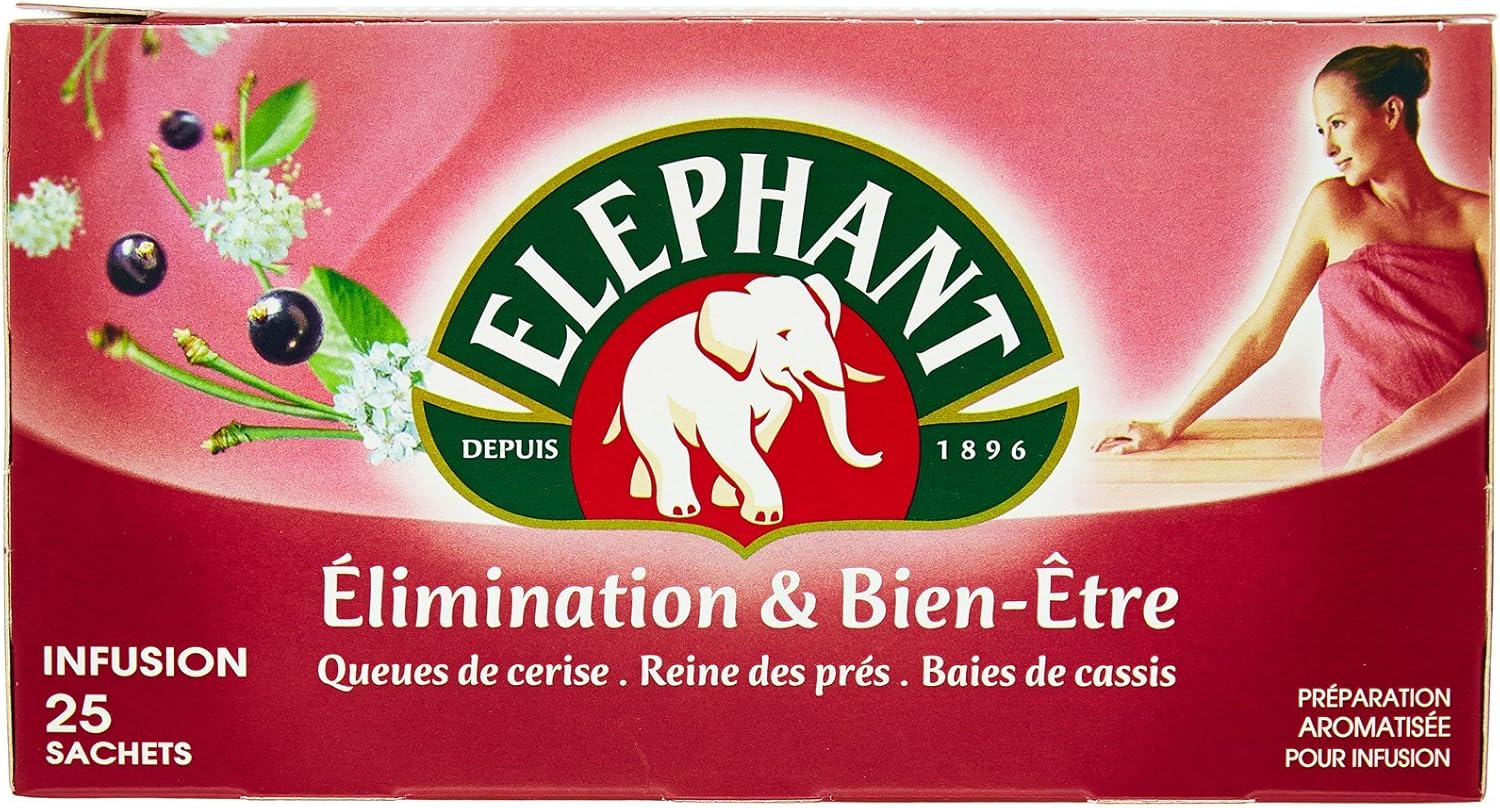 Elephant Infusion Elimination et Bienêtre, Queues de Cerise, Reine des