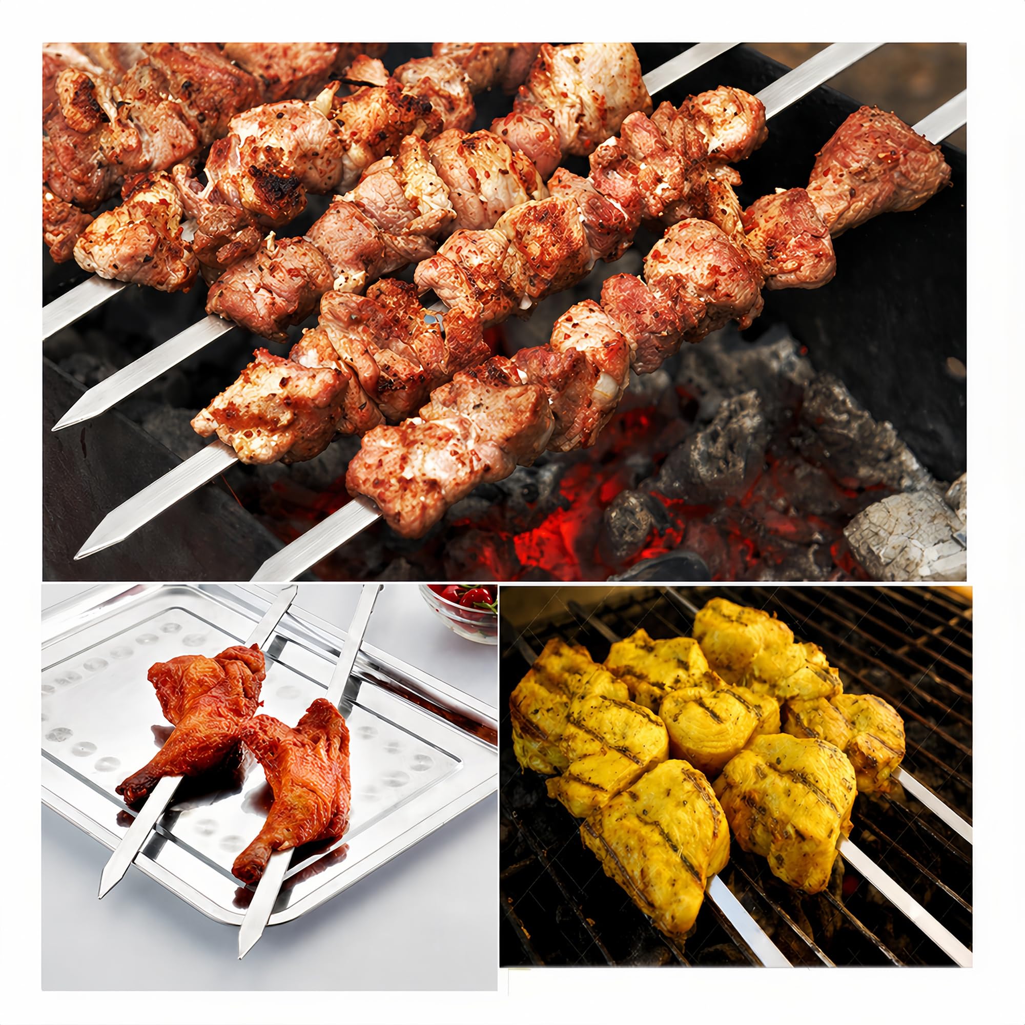 BBQの達人セット2個　+　串26本&串抜き2個 自動回転串焼きBBQの『スパイスBBQ Nicole』が食べ放題専門店として