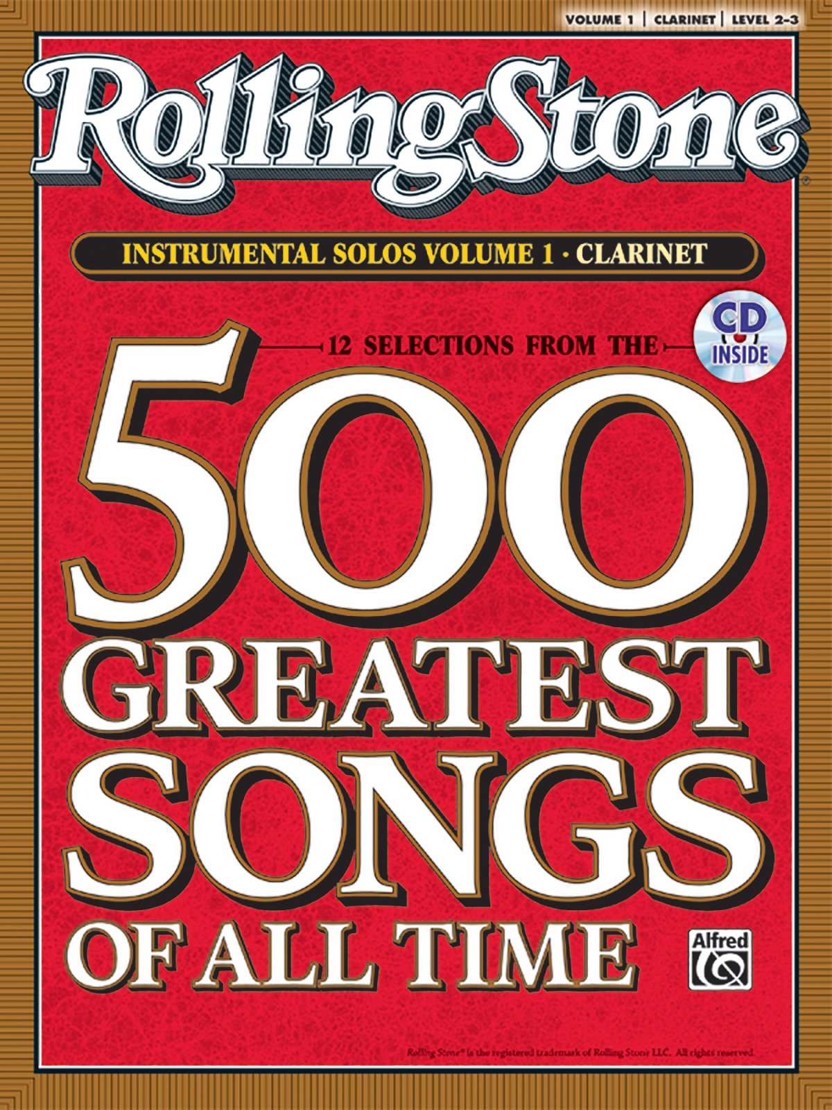 Selections from Rolling Stone Magazine's 500 Great: Clarinet, Book & CD