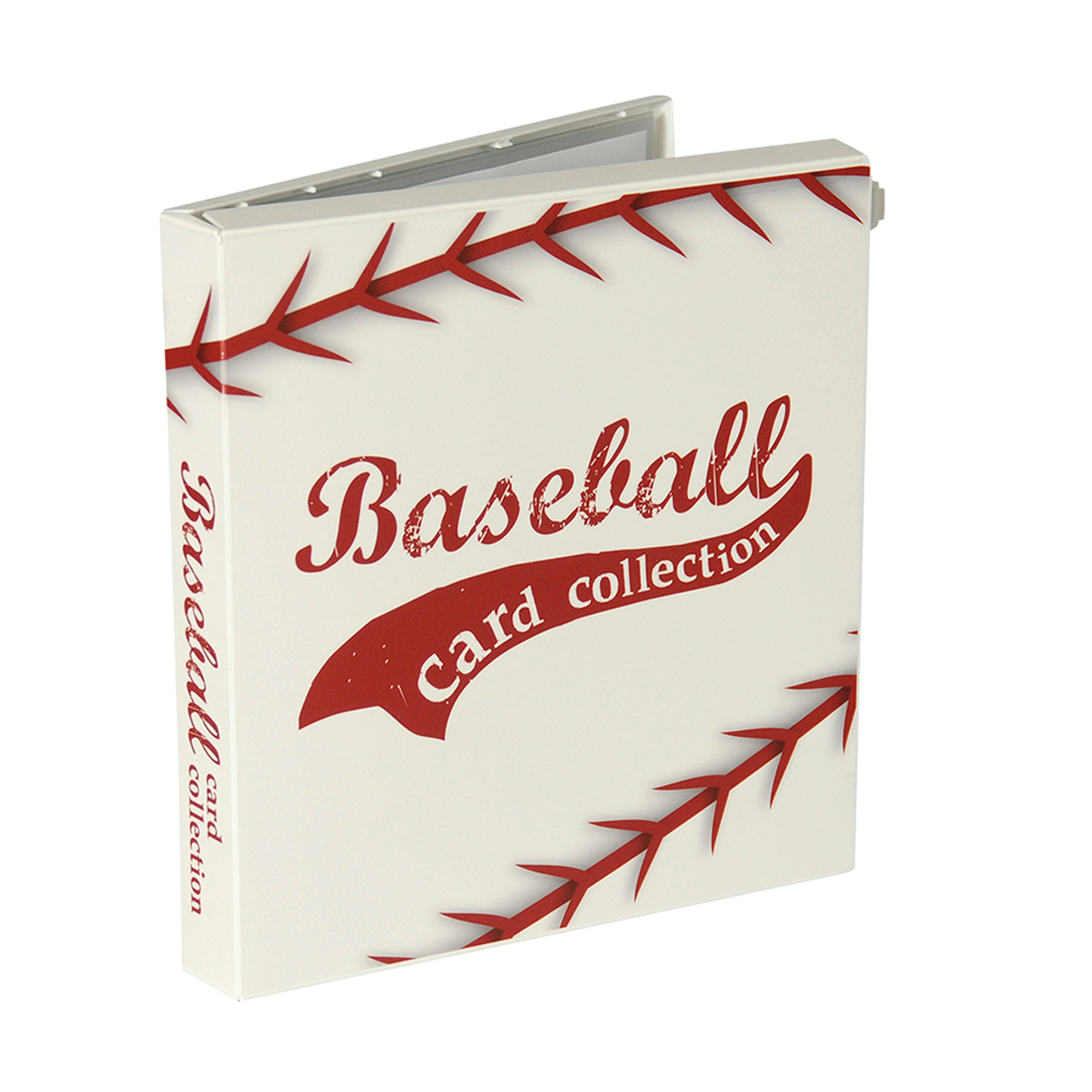 UniKeep Béisbol colección de tarjetas coleccionables – Capacidad para 180 tarjetas de tamaño estándar (2 por bolsillo) con páginas incluidas EnvyPak Platinum Series – Se pueden añadir páginas adicionales