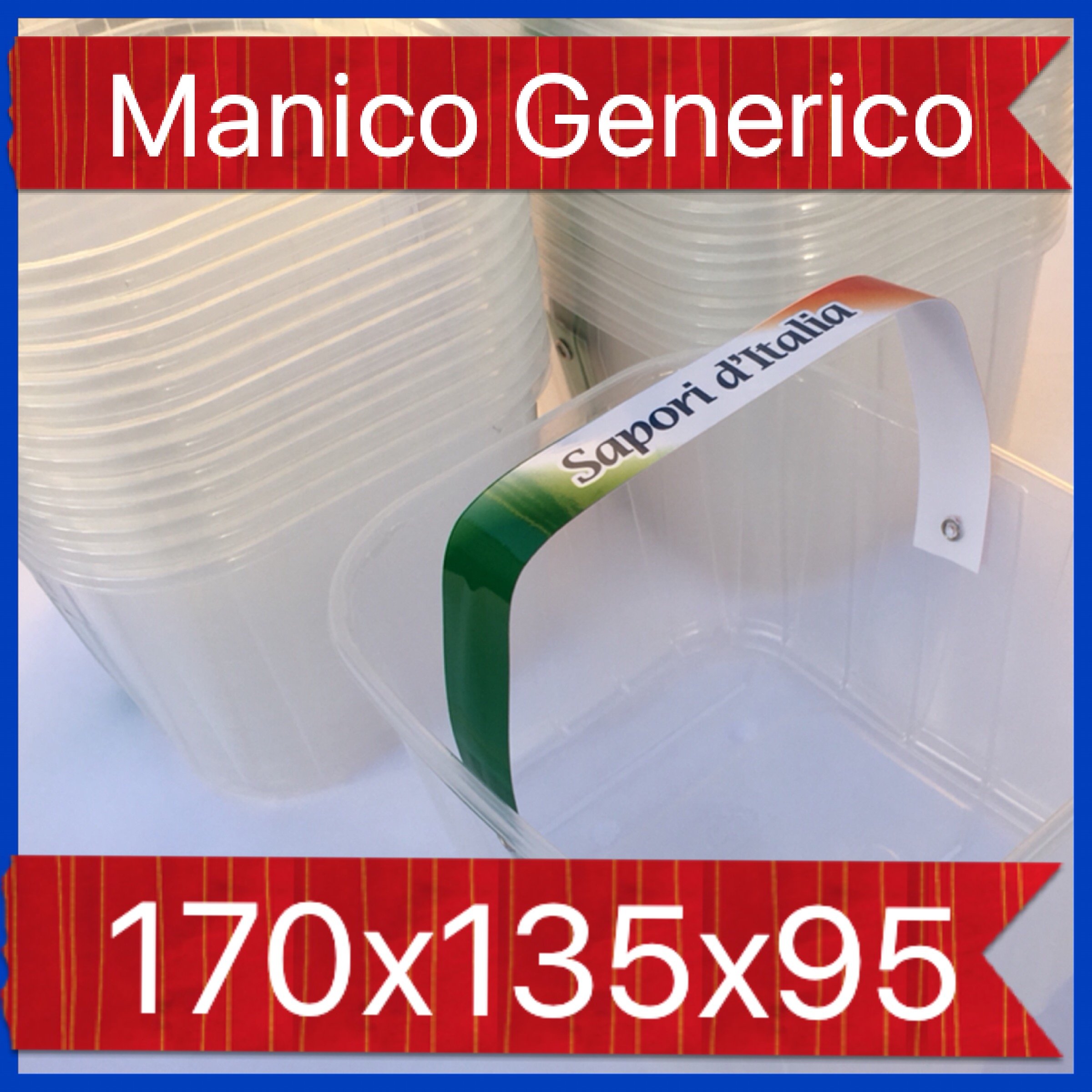 50 CESTINI FRUTTA 1KG CON MANICO CONTENITORI IN PLASTICA PER ORTOFRUTTA + 50 SHOPPERS BIODEGRADABILI COMPOSTABILI 30x60 MAXI KIT ORTOFRUTTA CESTELLO VASCHETTA FRUTTA