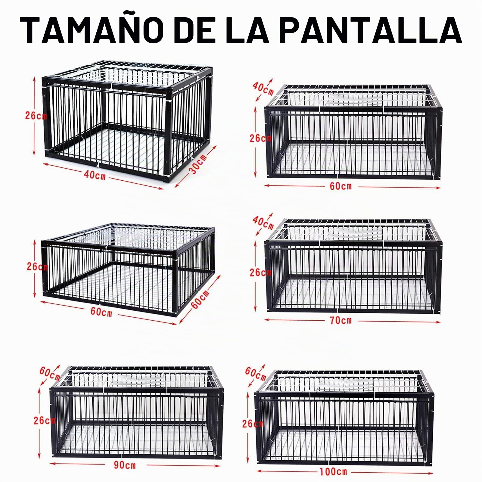 Trampa para Pájaros con Diseño Antiescape Jaula para Palomas y Aves de Jardín, Techo y Exterior Colección Automática, Inofensiva para los Pájaros(Blanco,60 * 40 * 26CM)