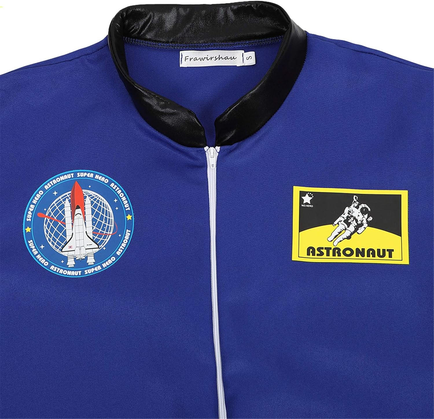 Zhitunemi Mens Astronaut Costume Adult: Mens Halloween Costumes for 2025 Space Suit - Flight Costume Parties Ideas Astronaut - Image 3