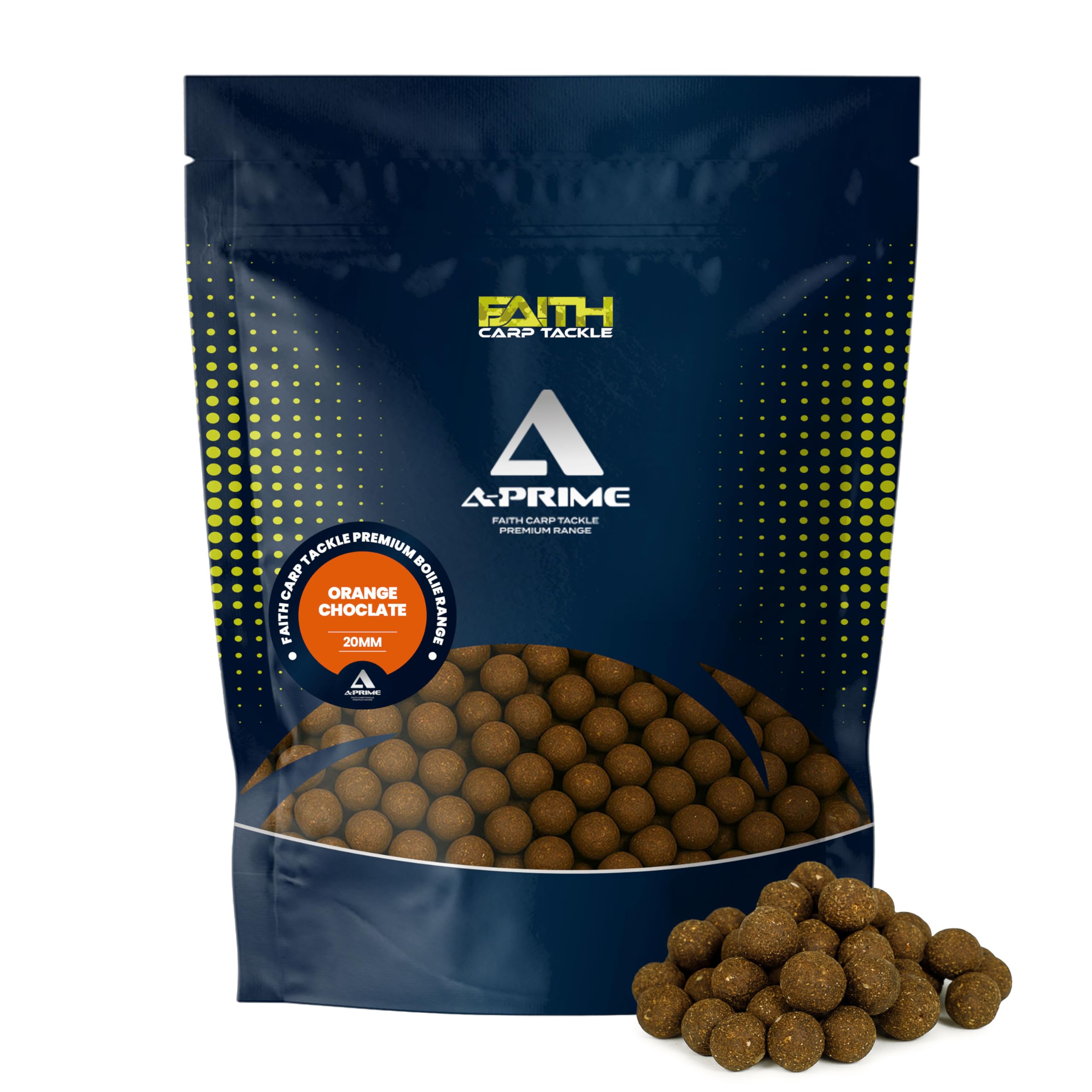 A-Prime Boilie 5 kg - 20 mm - Orange Chocolate - kulki proteinowe