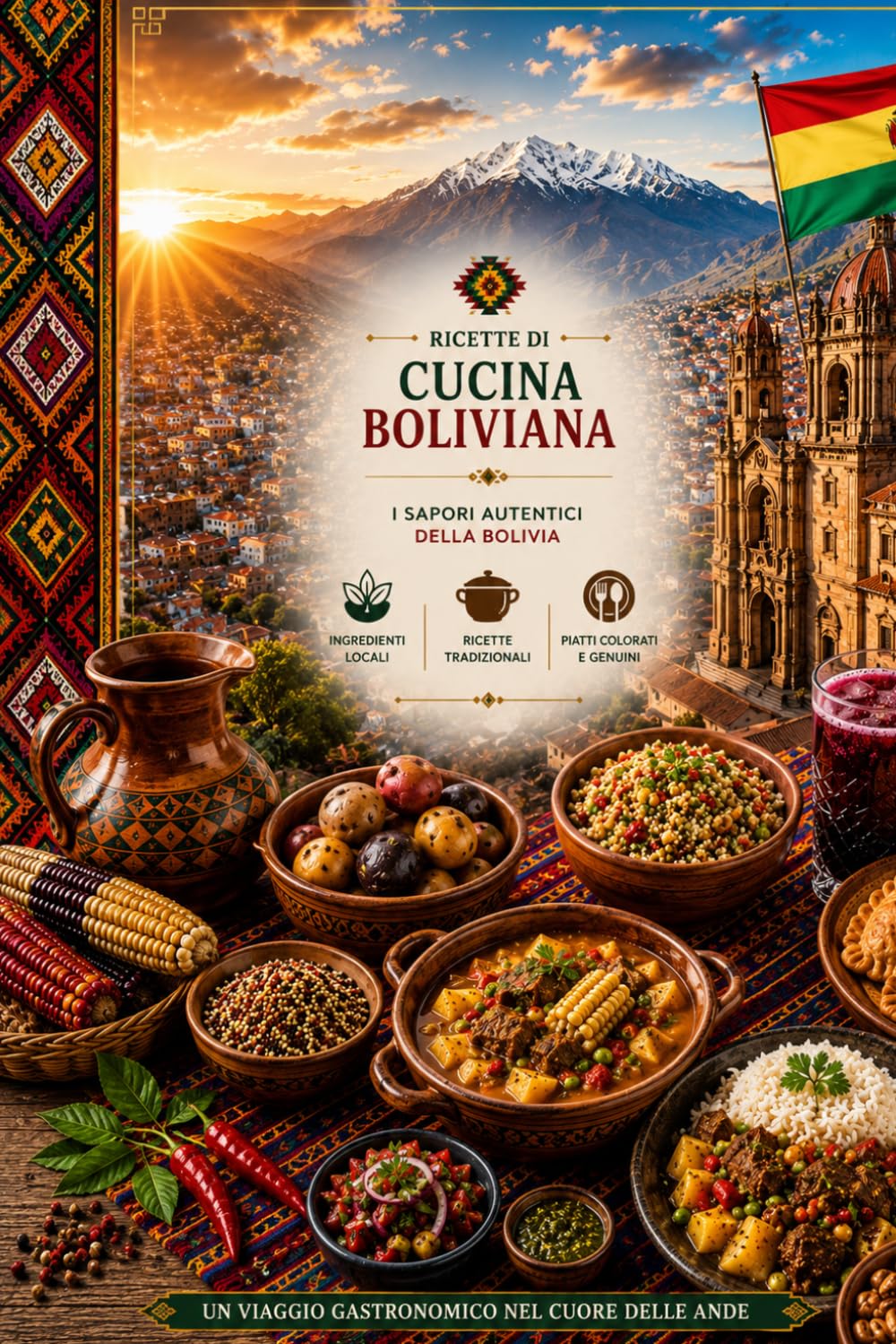 RICETTE DI CUCINA BOLIVIANA: Sapori autentici della Bolivia - Gastronomia della Bolivia- Cucina sudamericana