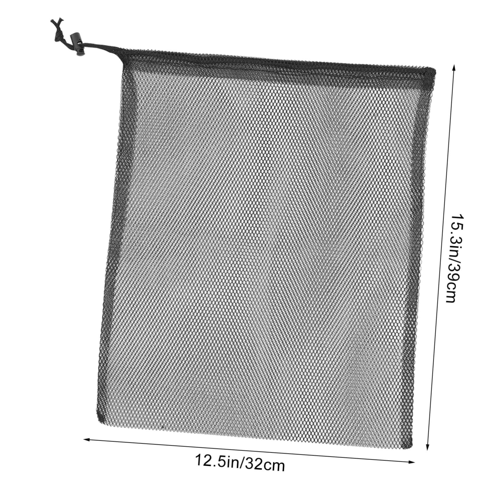 OFFSCH 6pcs Drawstring Mesh Bags for Outdoor Activities Lightweight Storage Pouches for Camping Hiking Fitness Easy Open Random Color Random Color