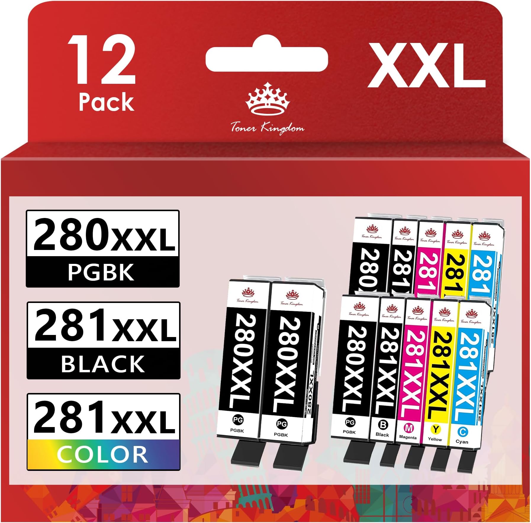 CanonInk 1595C001 Canon GI290 Black Ink Bottle, Compatible