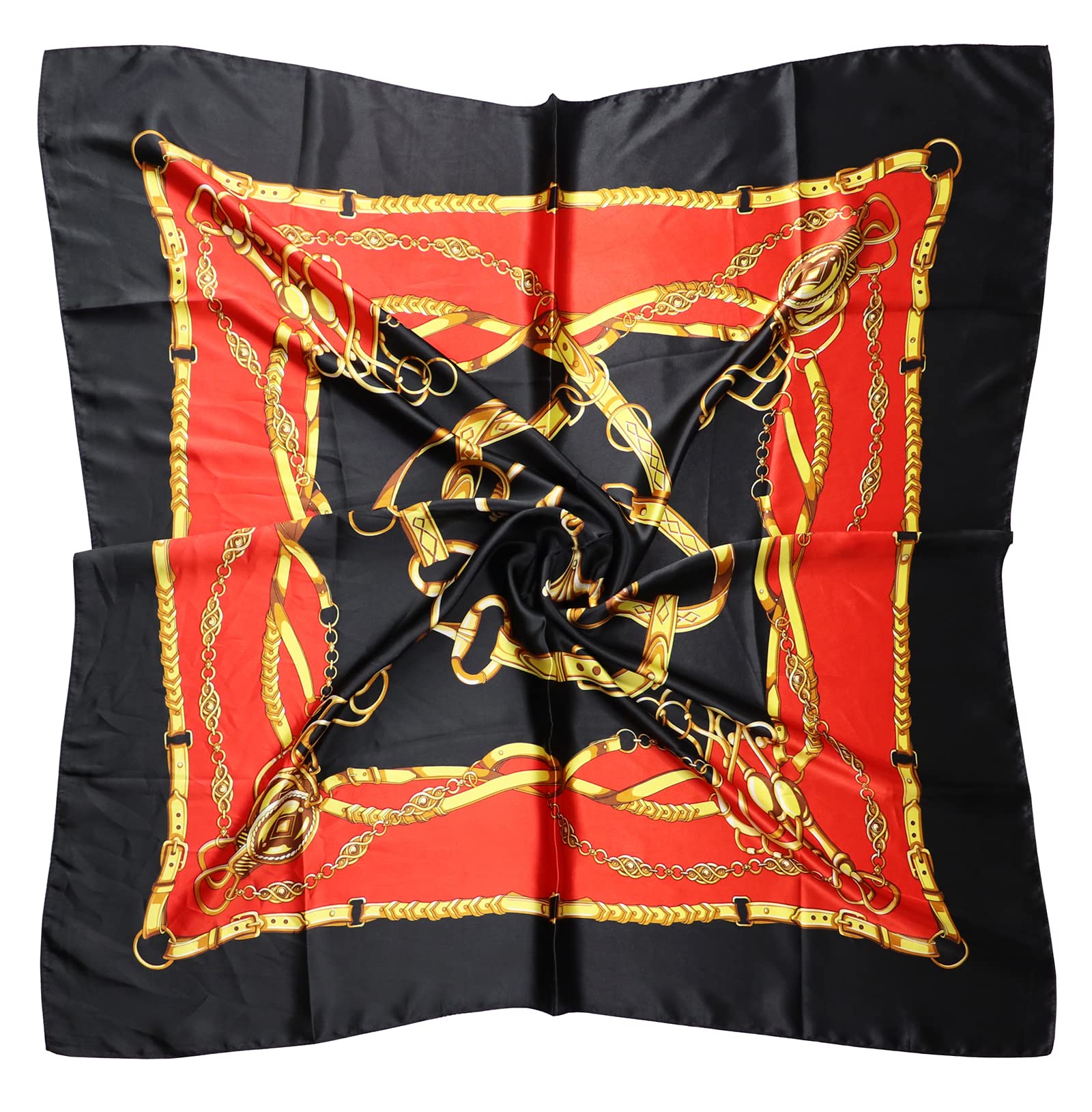 vabovinWomen's 35" Satin Square Silk Like Hair Scarves and Wraps Headscarf for Sleeping