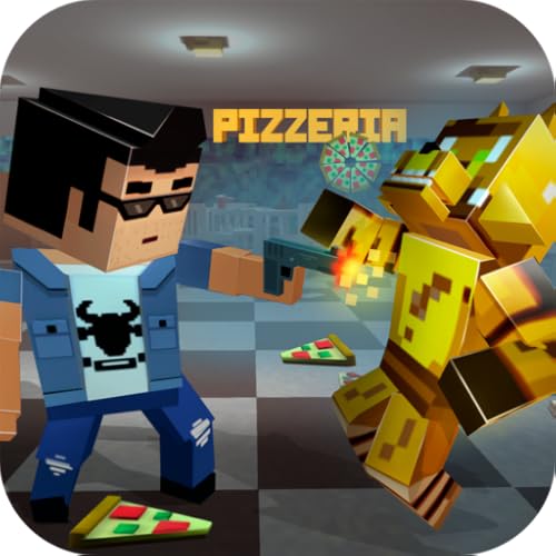 Demonic Animatronics Rush Fight: Pixel World Scary Game |Demonic Power Scary Animals Pixel Shooting Game