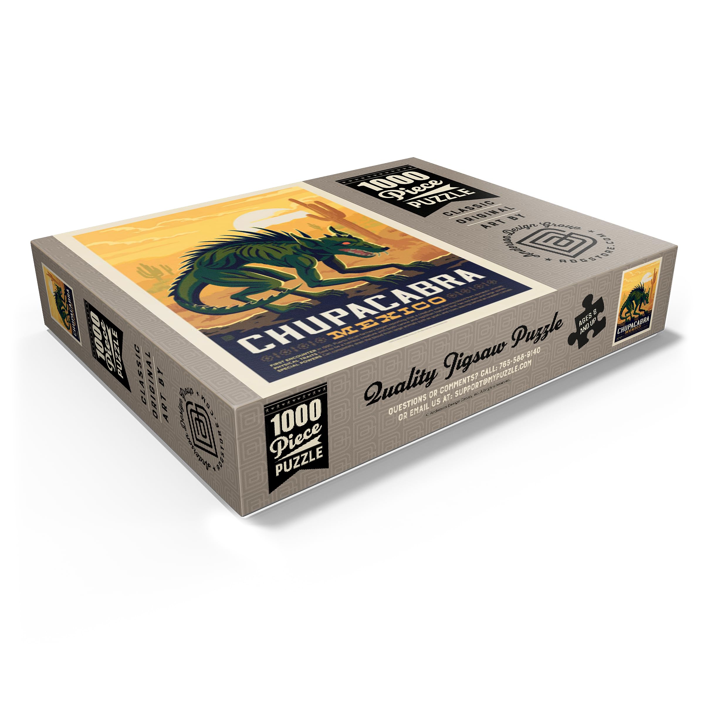 Amazon.com: MyPuzzle Mythical Creatures: Chupacabra, Vintage