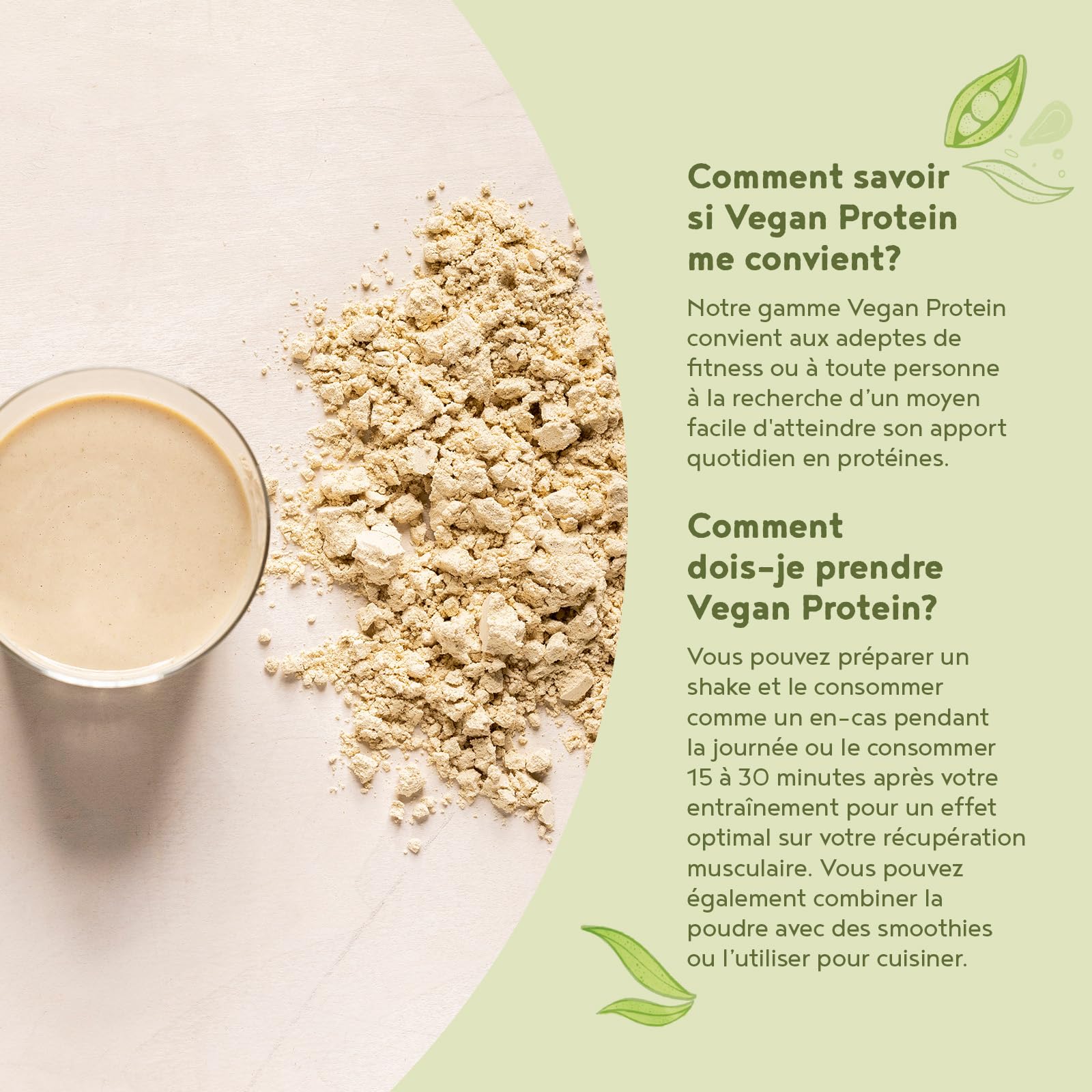 Vegan Proteine en Poudre [600g] | Non Aromatisé | 23g Protein | Soja, Riz, Pois, Graines de Tournesol | Pre/Post Workout Proteines Musculation | Protéine Powder | Shake de Protéines | Alpha Foods