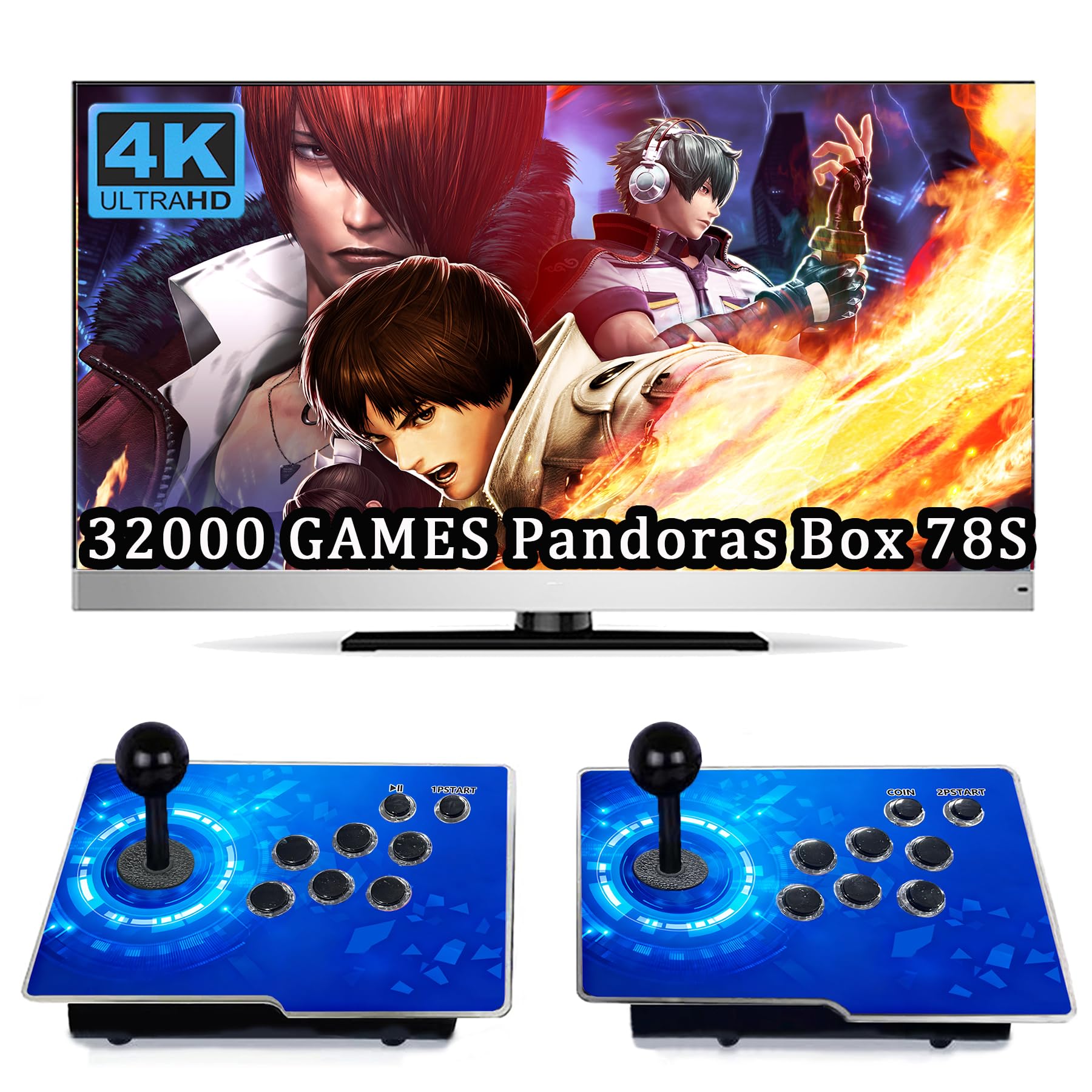 Amazon.com: RegiisJoy 32000 in 1 Pandoras Box 78S Retro Arcade