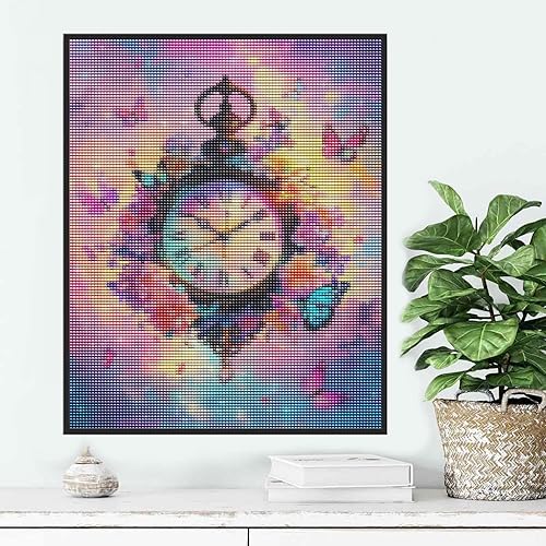 Miniatura 10 de Ginfonr Kit de pintura de diamantes de mosaico 5D para bricolaje, gatos, perros, taladro completo, pintura con diamantes, animales, punto de cruz,