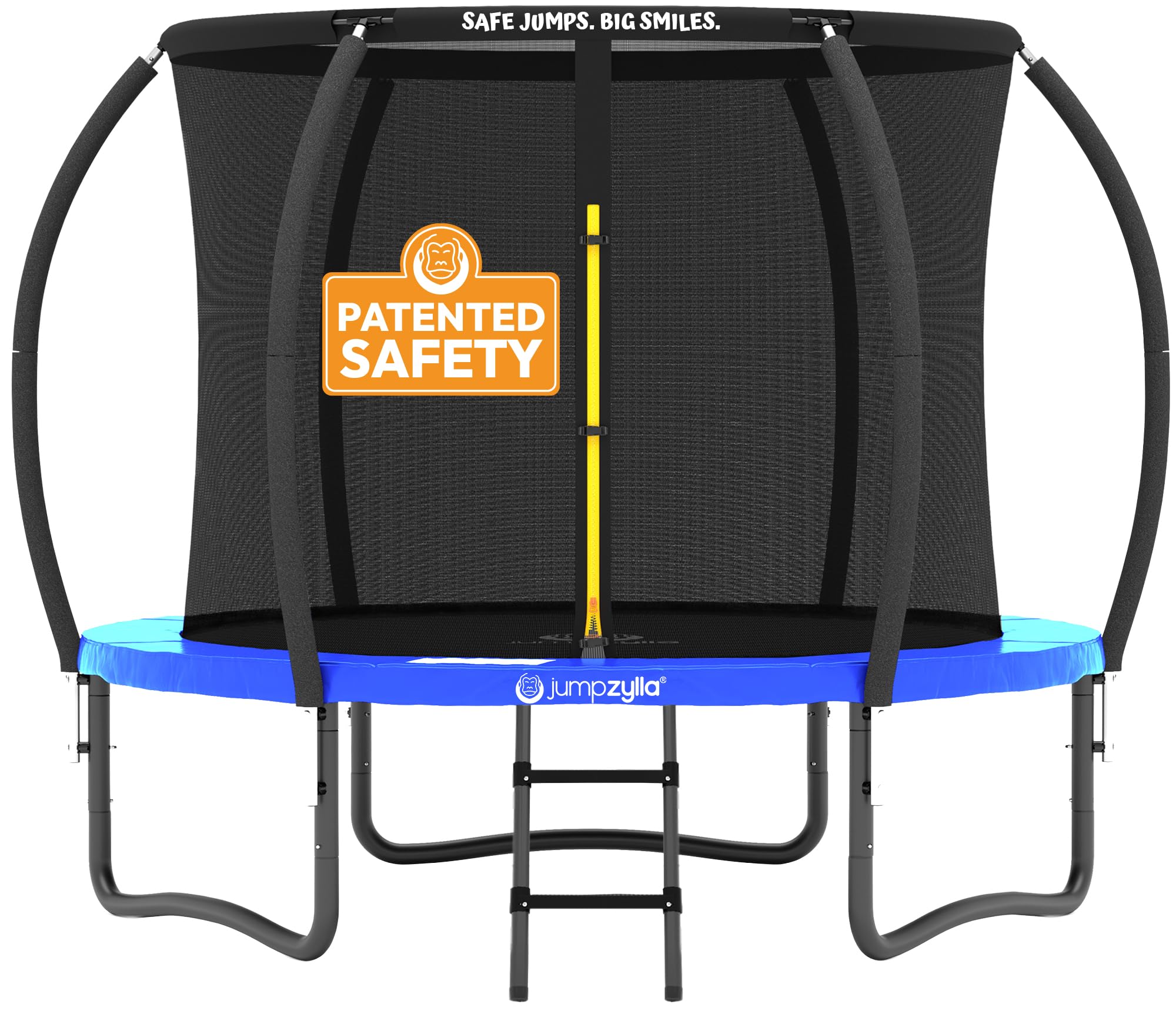 Jumpzylla Outdoor Trampoline with Net for Kids 8FT 10FT 12FT 14FT 15FT 16FT