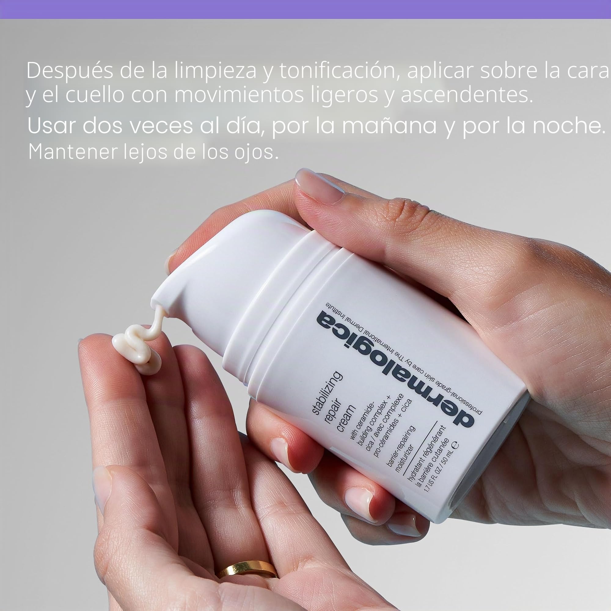 Dermalogica Stabilizing Repair Cream para Piel Sensible 50ml | Crema facial con cica que calma las pieles sensibles y ayuda a reforzar la barrera cutánea.