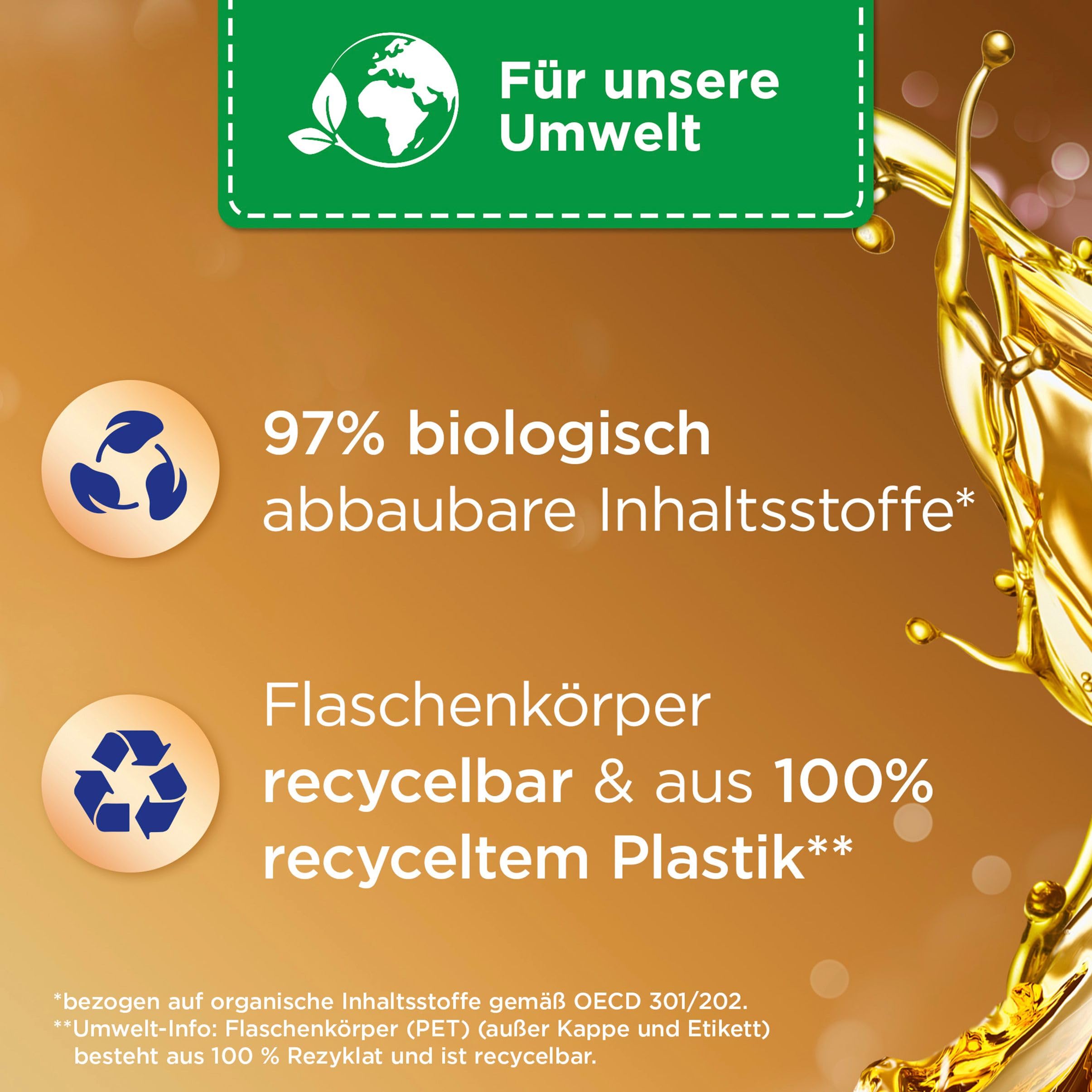 Vernel Aromatherapie Sinnliche Frangipani Weichspüler, 384 (12 x 32) Waschladungen, langanhaltender Wäscheduft mit ätherischen Ölen für 24/7 Frische, recycelbare Flasche