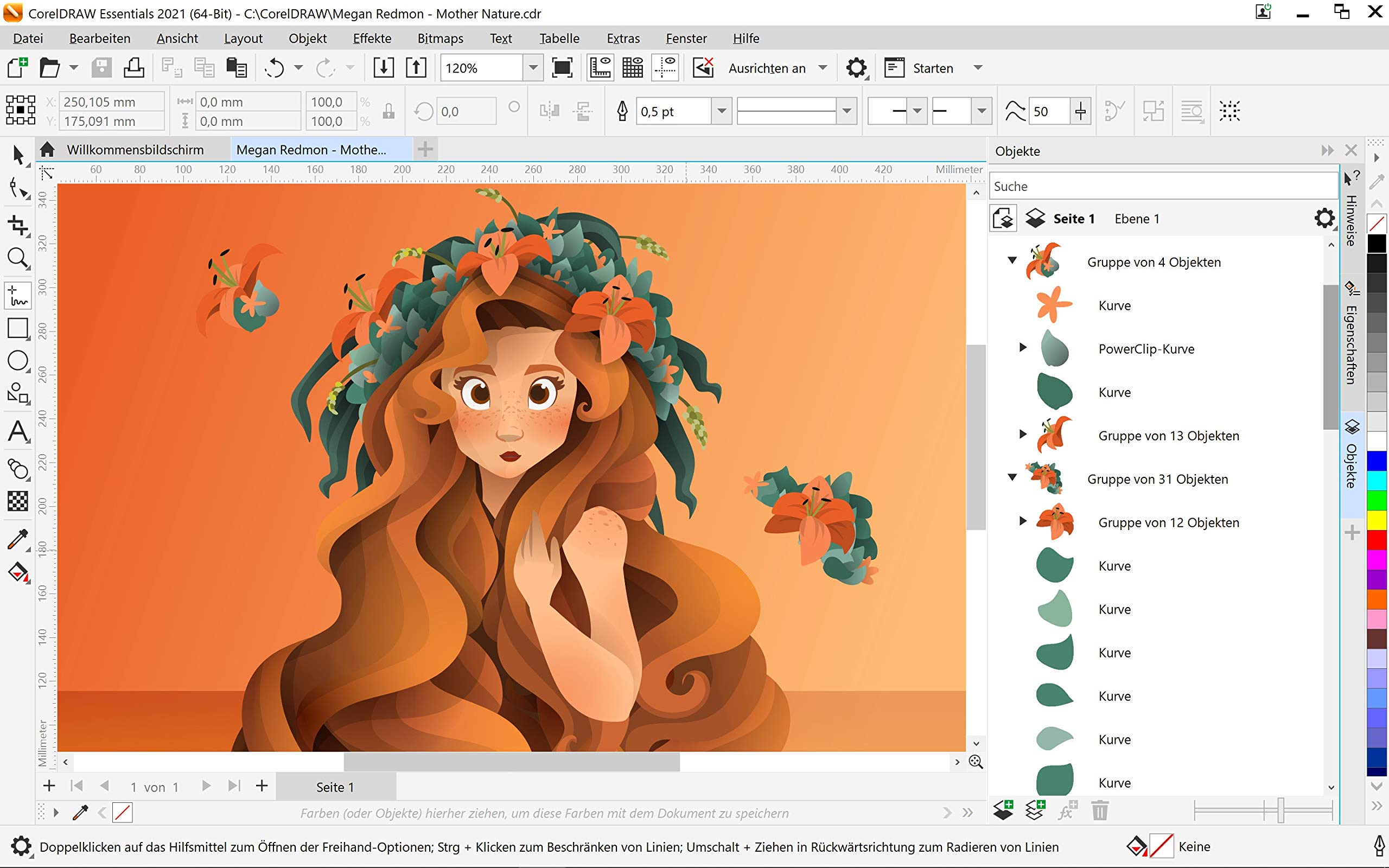 COREL CorelDRAW Essentials 2021 *für Windows 10*-DEUTSCH-Box (Nachfolger der CorelDraw Home & Student)