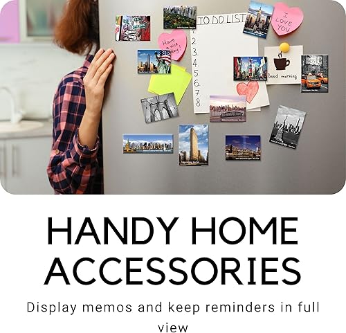 Miniatura 4 de Flatiron Building - Imán de recuerdo fotográfico de la ciudad de Nueva York para nevera de Nueva York, imanes fuertes de Nueva York, regalos de