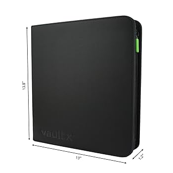 Amazon.com: Vault X 12 Pocket Trading Card Zip Binder, 480