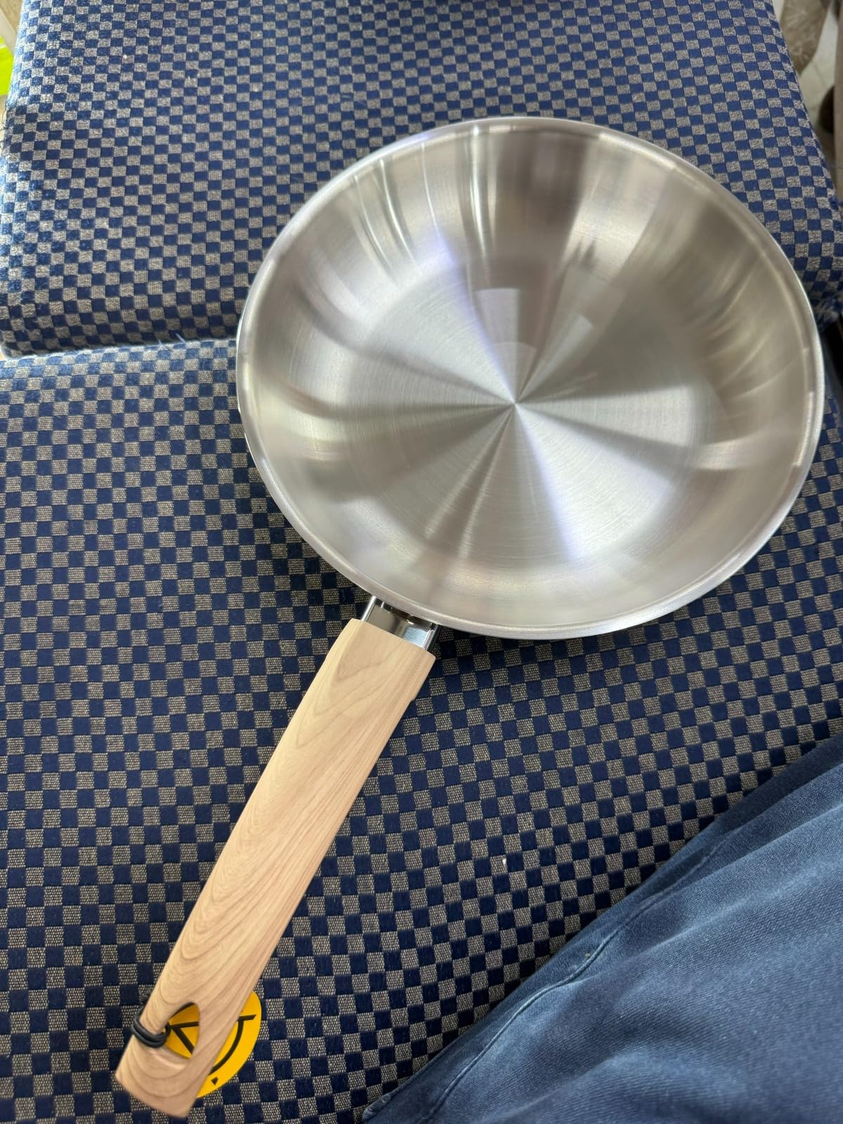 Buy ARTTDINOX Timber Frying Pan Stainless Steel Steel Fry pan Wood