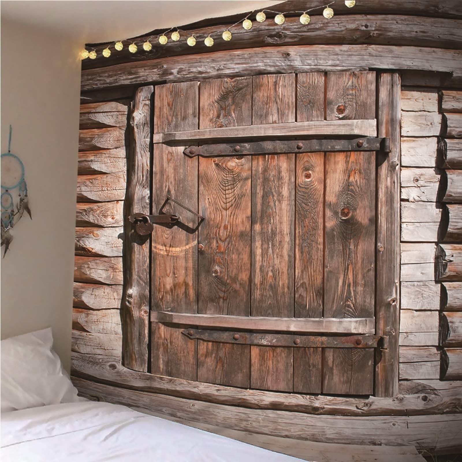 Wycian Wall Hanging Decor - Arazzo da parete per camera da letto, in microfibra, 240 x 220 cm (larghezza x altezza)