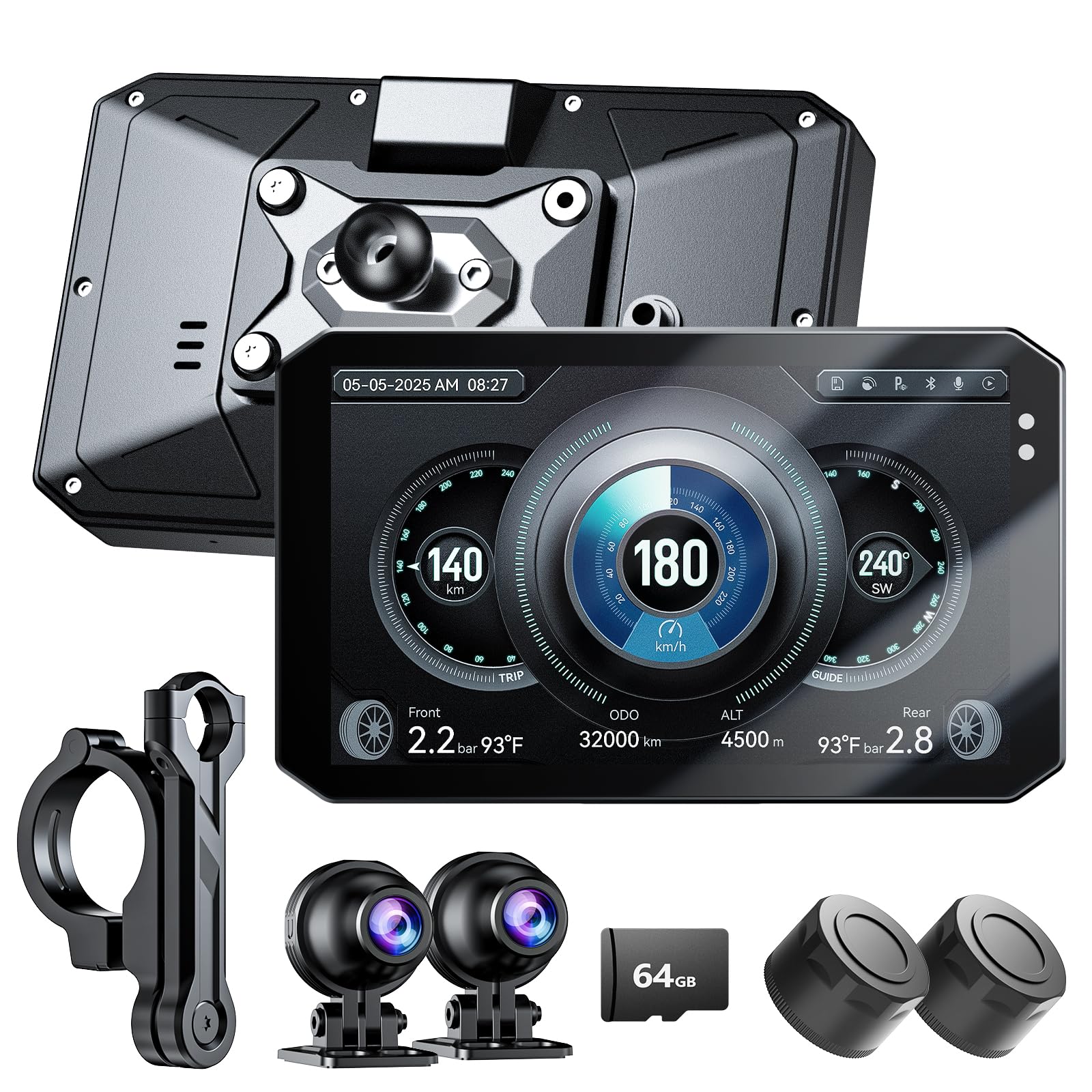 Amazon.co.jp: Changer バイク用ドライブレコーダー GPS搭載
