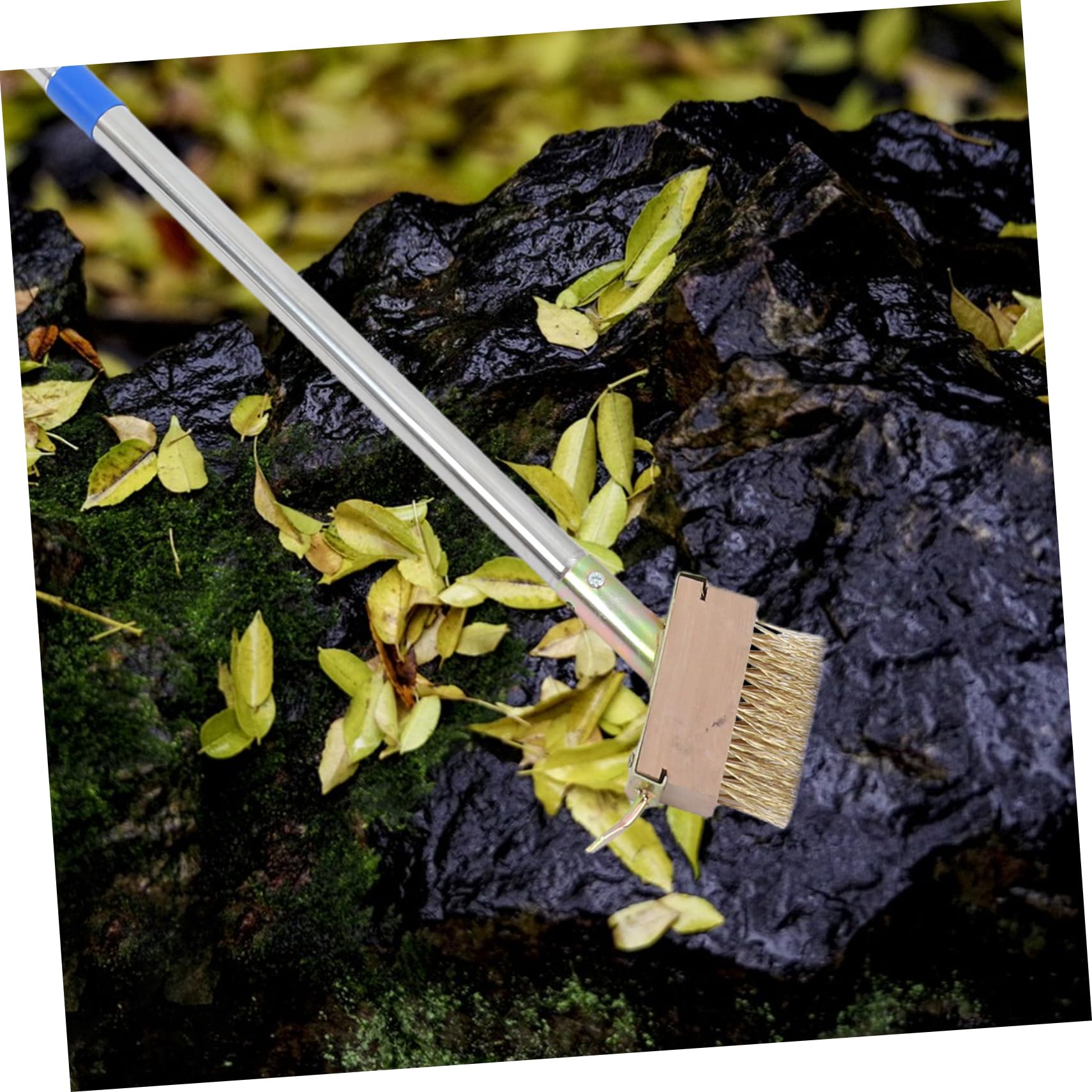 Happyyami 1satz Handle Weeding Brush Mit Edelstahlgriff Effektive Unkrautentfernung Für Decks Und Terrassen Für Von Pflastersteinen Und