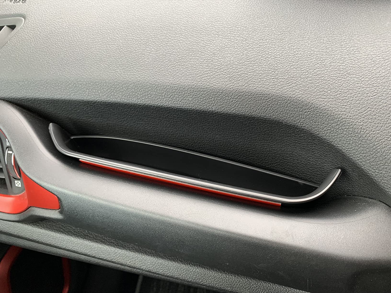 Savadicar GrabTray Organizer Per Jeep Renegade 2015-2025 | Vassoio Portaoggetti Passeggero In ABS Nero | Accessorio Interno Senza Fori