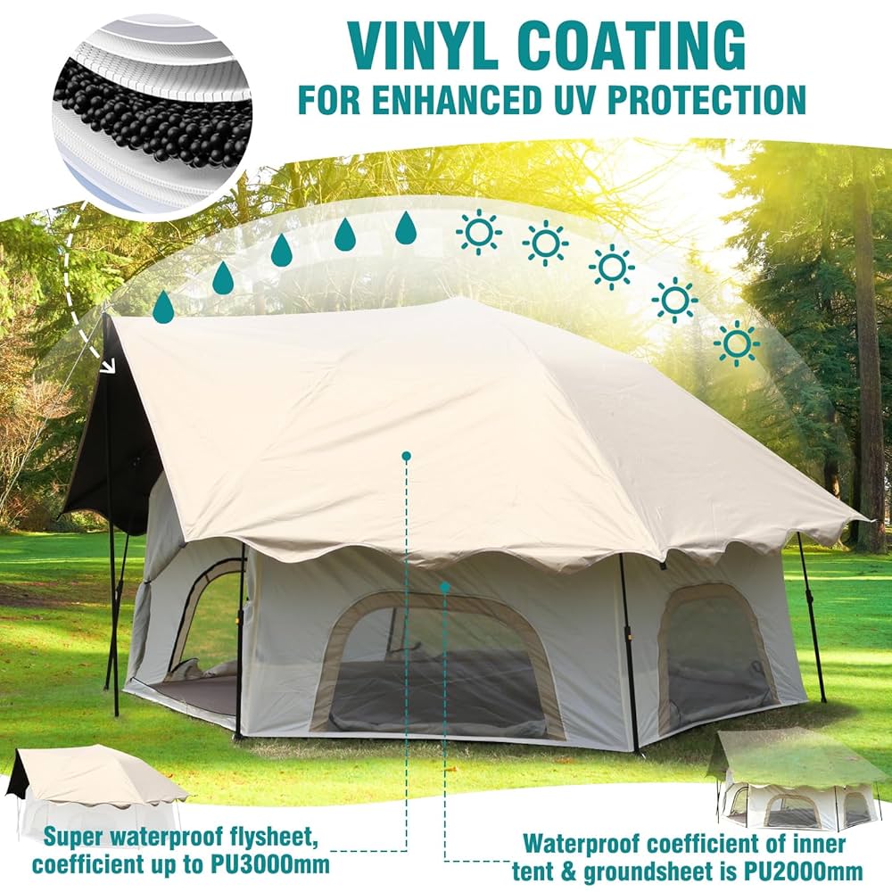テント・タープ helinox nowellcamp U&L side storage L Amazon.com : Chihee Camping Tents Tunnel Tent 4 Person