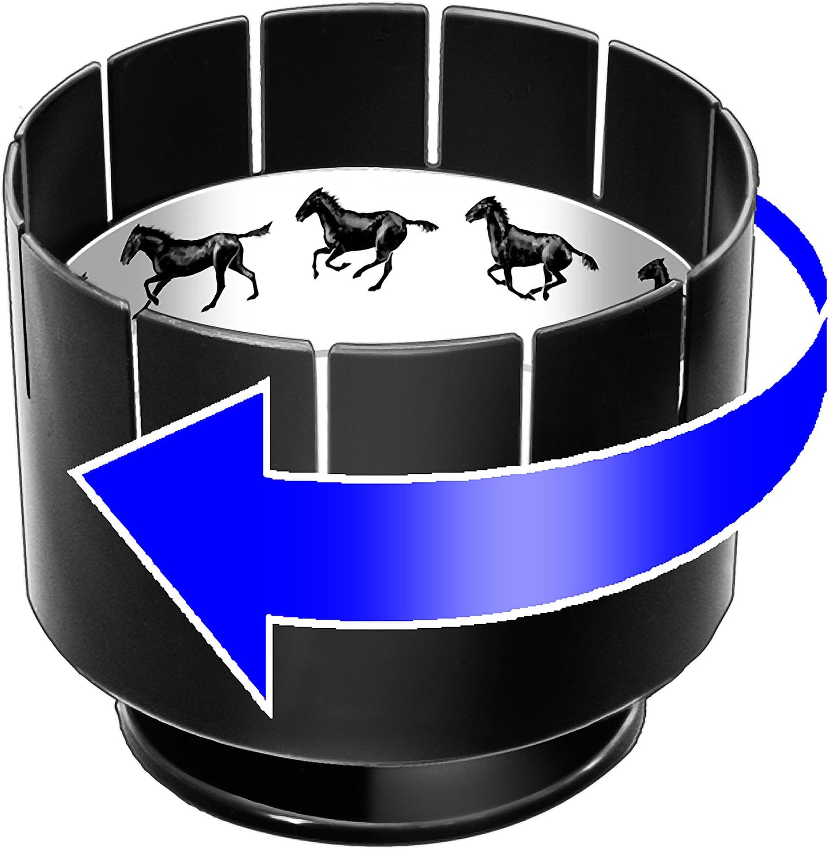 Zoetrope Animation Toy: Classic Victorian Motion Illusion Toy Replica