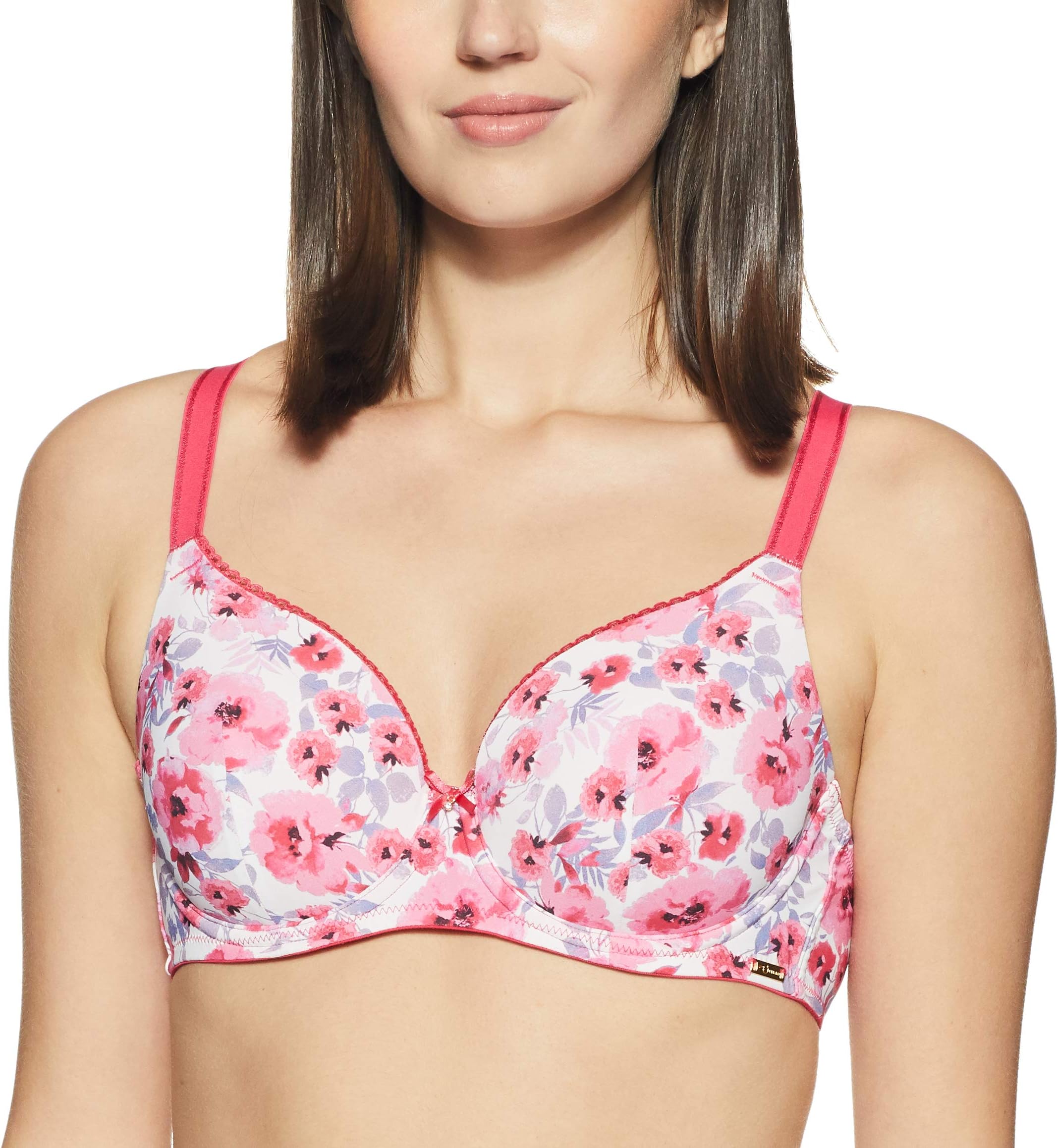 Ultimo Padded Underwire Full Coverage Super Support T-Shirt Bra Cranberry 36D