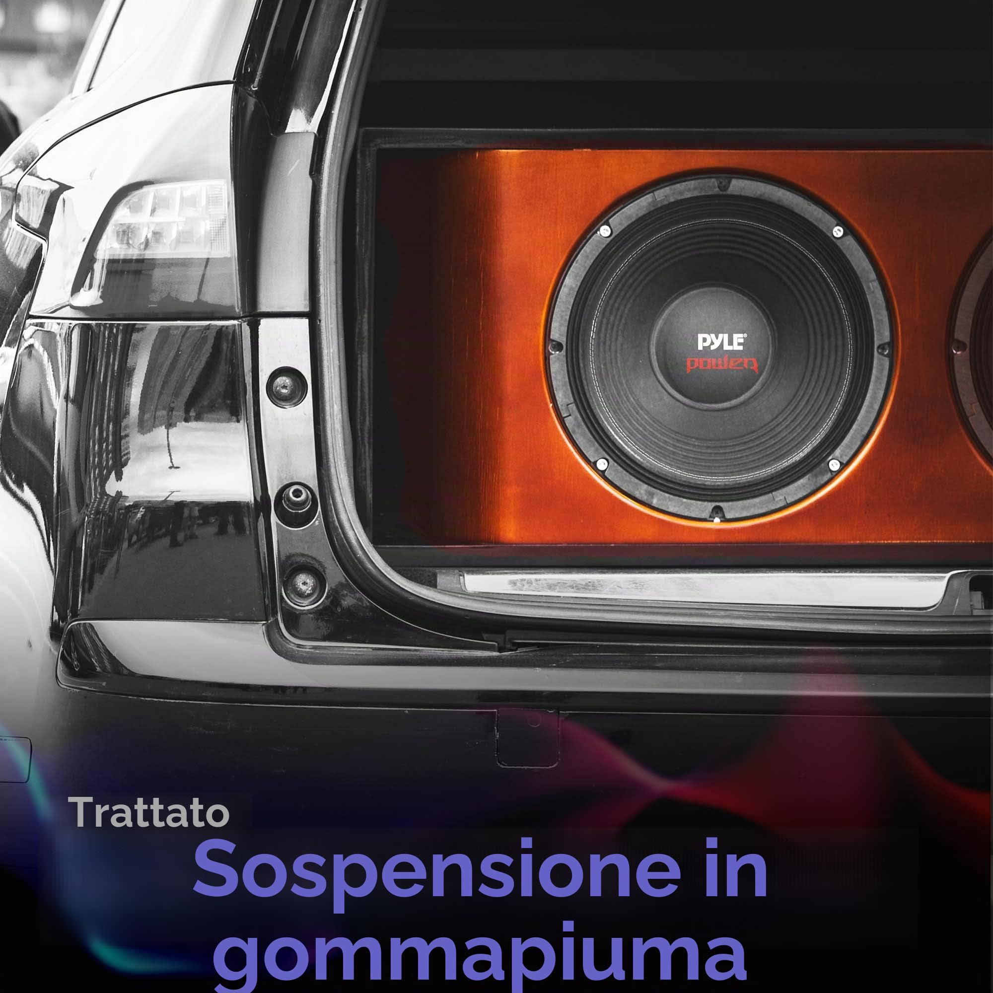 Pyle Subwoofer Auto 25,4 cm 1000 Watt, Cassa Subwoofer Bassi 90 dB 4 Ohm 1,4 kg Magnete Casse Audio, Altoparlanti, Speaker Auto Stereo