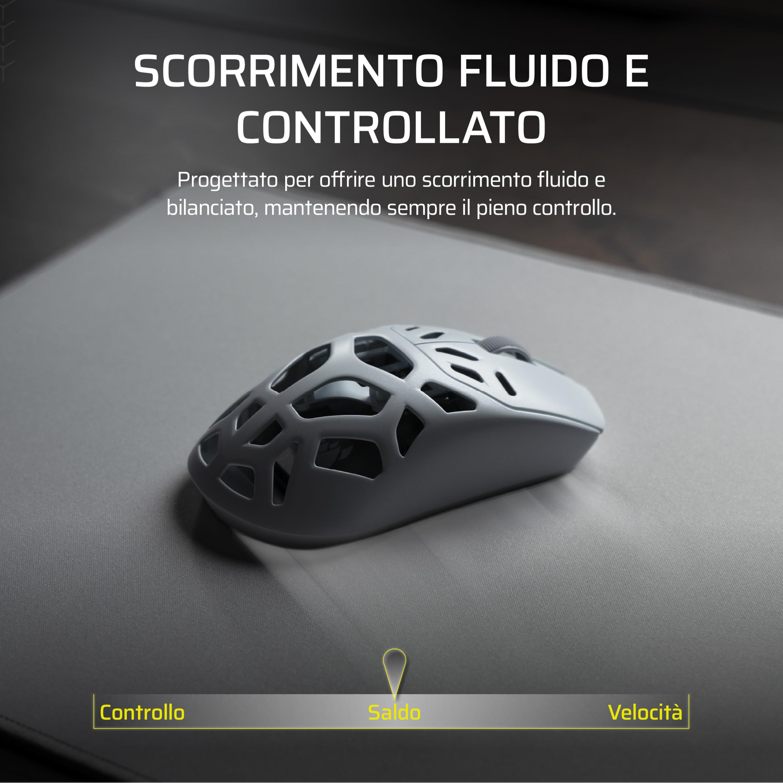 Corsair MM Tappetino Mouse Da Gioco In Tessuto Anti-Sfilacciamento – Grigio | XXXL (1220 x 590 mm), Superficie Micro-Tessuta Di Precisione, Base Antiscivolo In Gomma Naturale, Bordi Cuciti