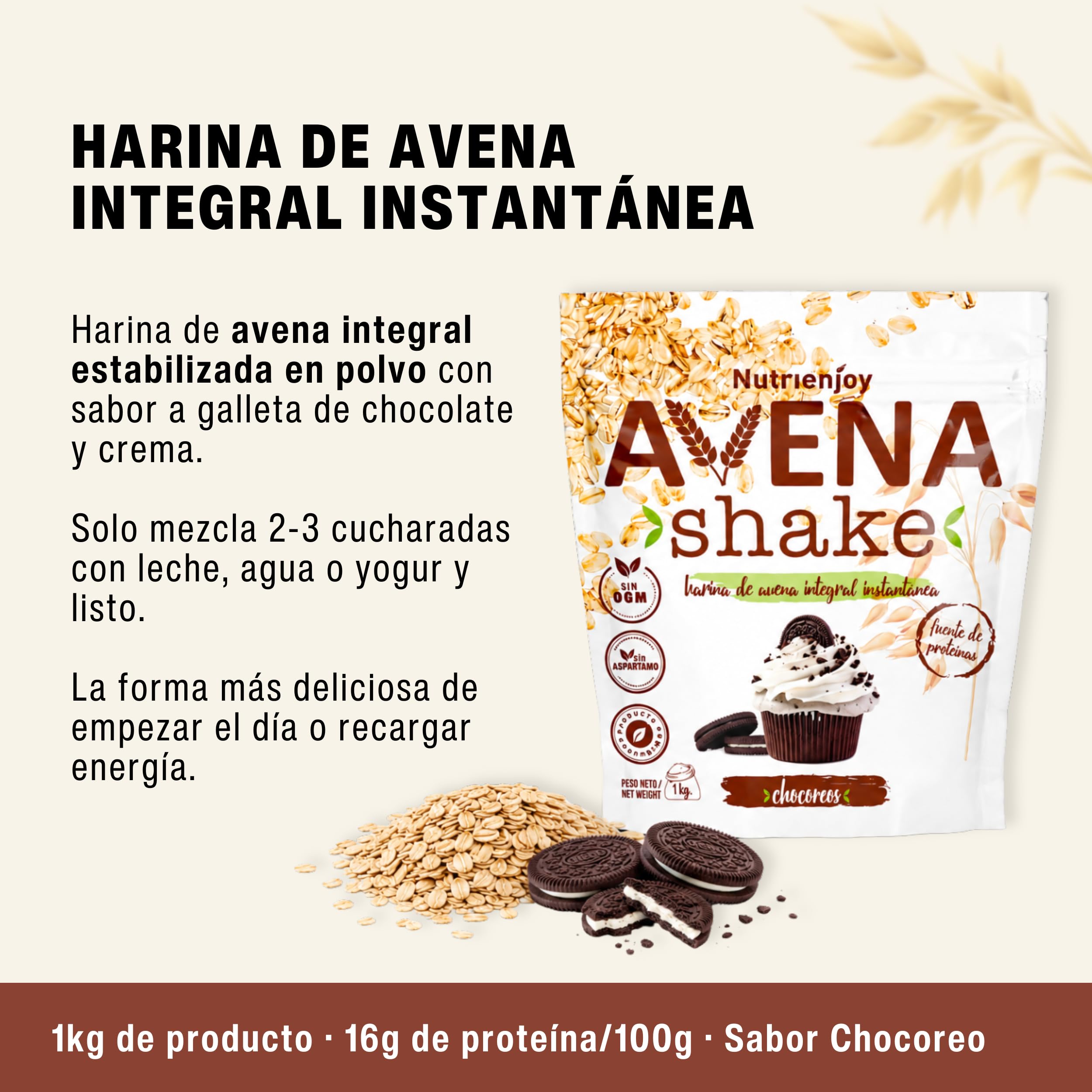 Avoine Shake (1 kg, Chocoréo)
