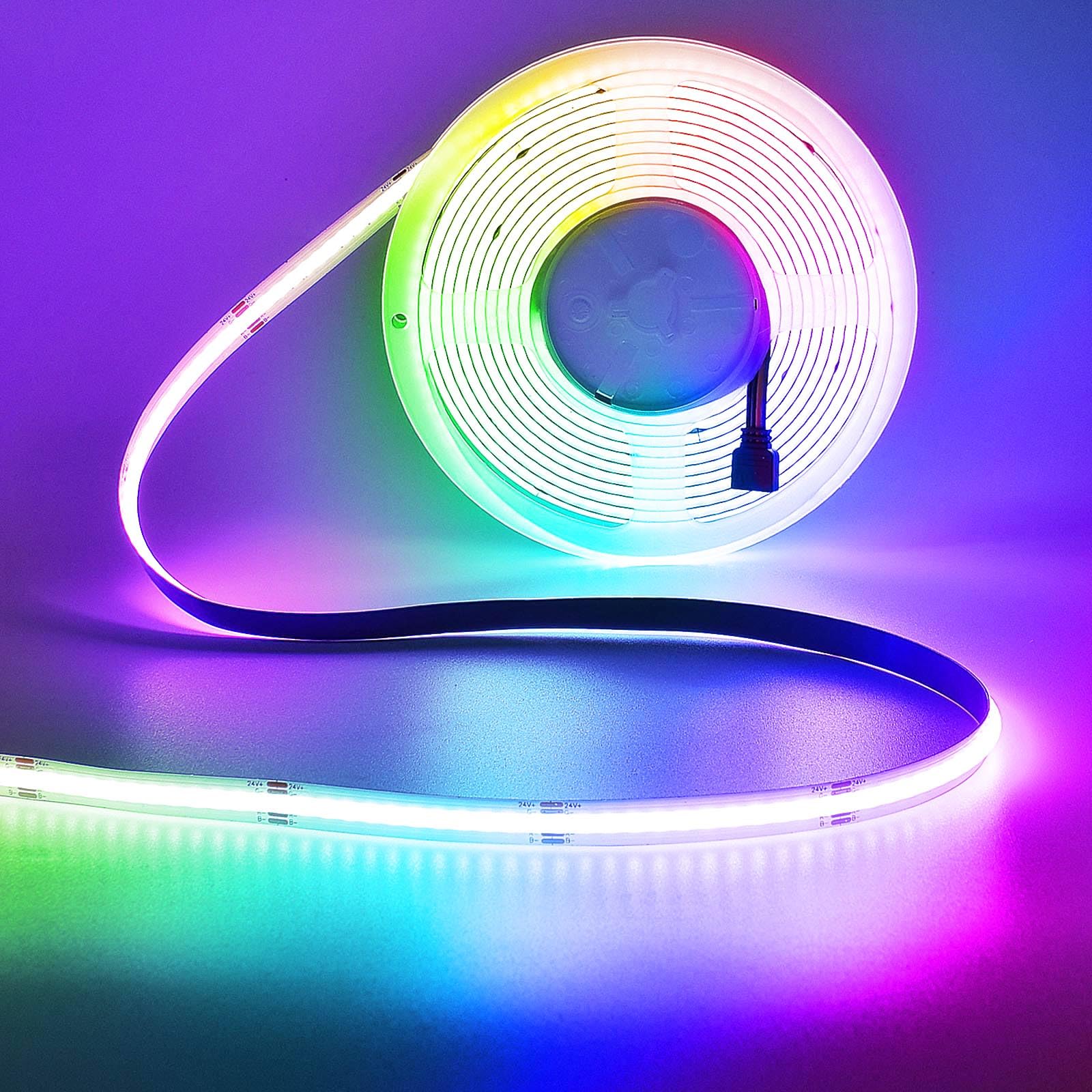 Neon LED Strip 3m 5m RGB Neon LED Strip met App-bediening DIY Lichteffecten Muzieksynchronisatie Neon Lichtstrip voor Woonkamer Slaapkamer Wanddecoratie kopen vanaf een prijs van 12