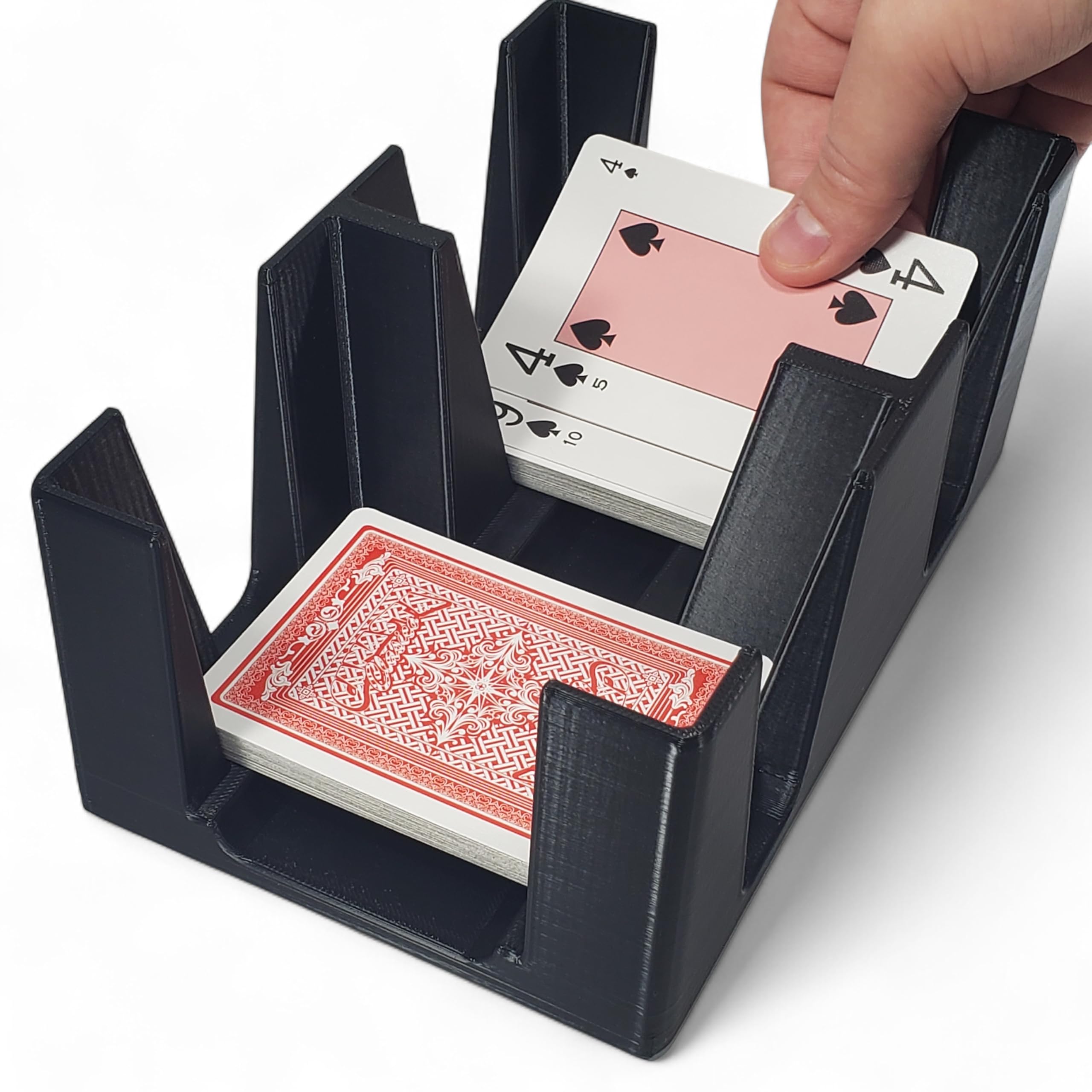 【カジノ】6デック用カードシュー（シューター）ディスカードトレイセット Amazon.com: Deluxe 6-Deck Plastic Playing Card Tray: Stationary