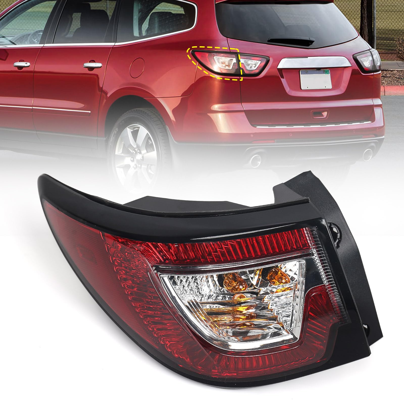 TUSDAR Reemplazo Del Conjunto De Luces Traseras OEM Para