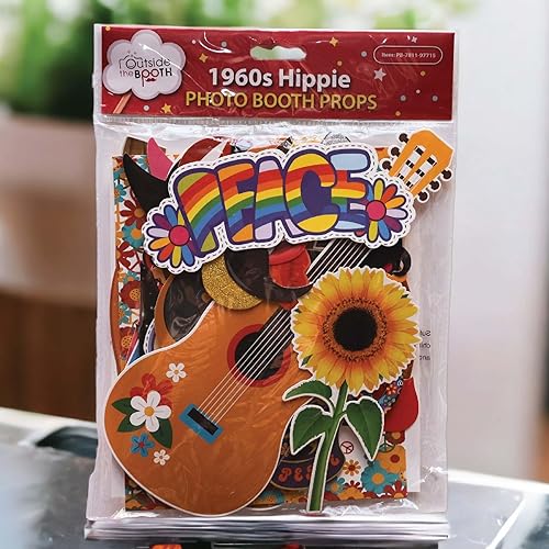 Miniatura 9 de Accesorios para cabina de fotos de los años 60, kit de cabina de fotos de 41 piezas con letrero de 8 x 10 pulgadas, 60 almohadillas adhesivas, 45